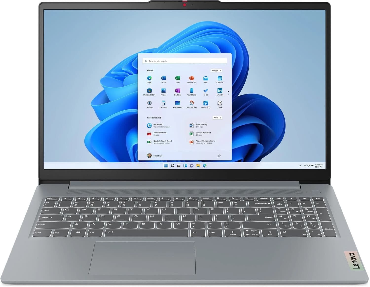 Lenovo IdeaPad Ryzen 5 Quad Core 7520U - (8 GB/512 GB SSD/Windows 11 Home) 15AMN8 Thin and Light Laptop