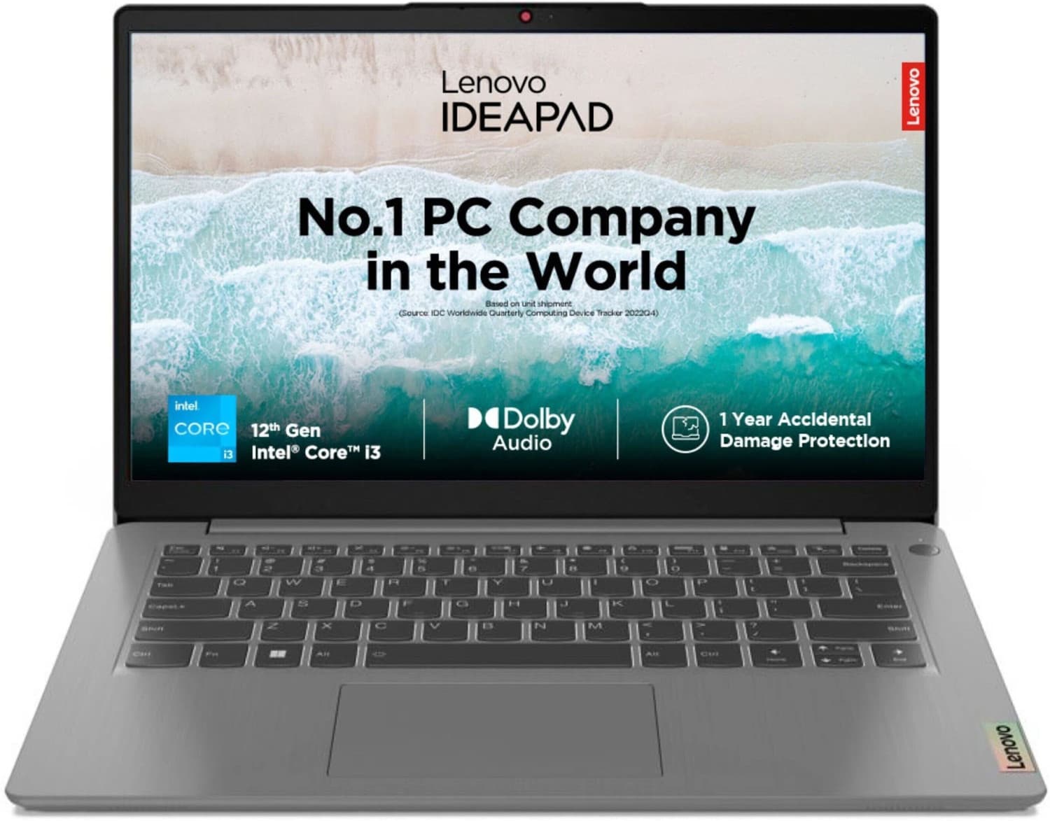 Lenovo IdeaPad 3 Intel Core i3 12th Gen 1215U - (16 GB/512 GB SSD/Windows 11 Home) 14IAU7 Thin and Light Laptop
