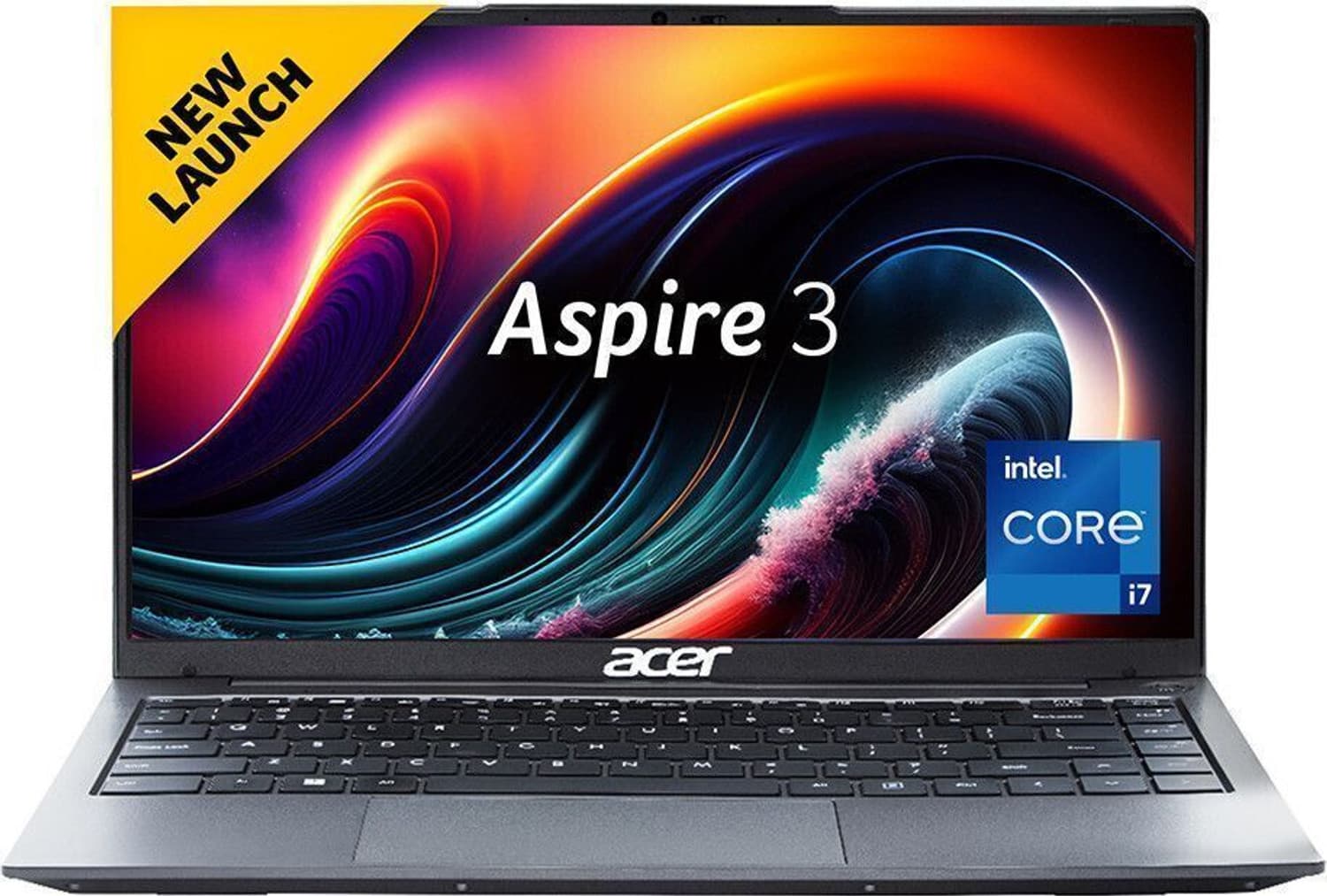 Acer Aspire 3 Intel Core i7 12th Gen 1255U - (16 GB/SSD/512 GB SSD/Windows 11 Home) A324-51 Thin and Light Laptop