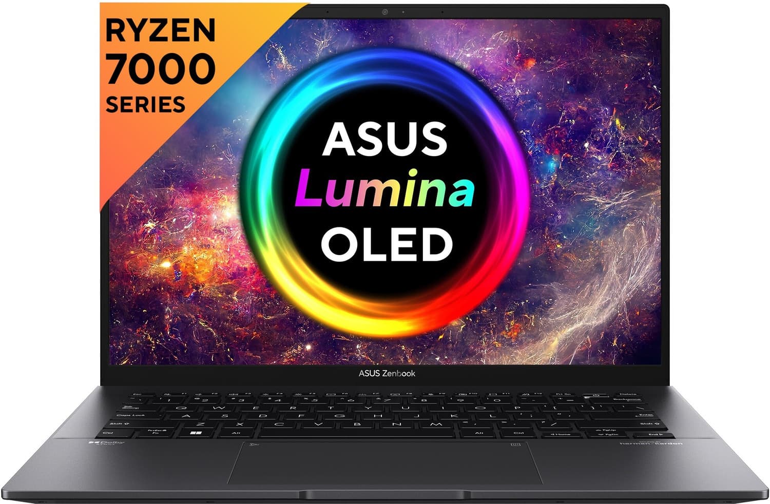 ASUS Zenbook 14 OLED (2023) Ryzen 7 Octa Core 7730U - (16 GB/1 TB SSD/Windows 11 Home) UM3402YA-KM751WS Thin and Light Laptop