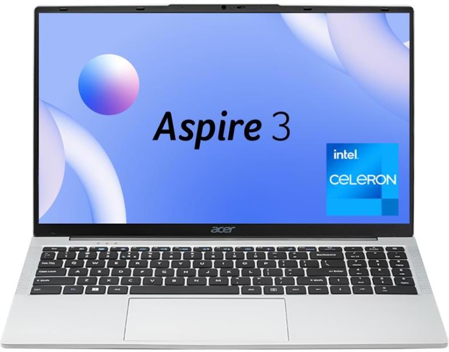 Acer Aspire Intel Celeron Quad Core N4500 - (8 GB/256 GB SSD/Windows 11 Home) A325-45 Notebook (15.6 inch, Pure Silver, 1.5 kg)