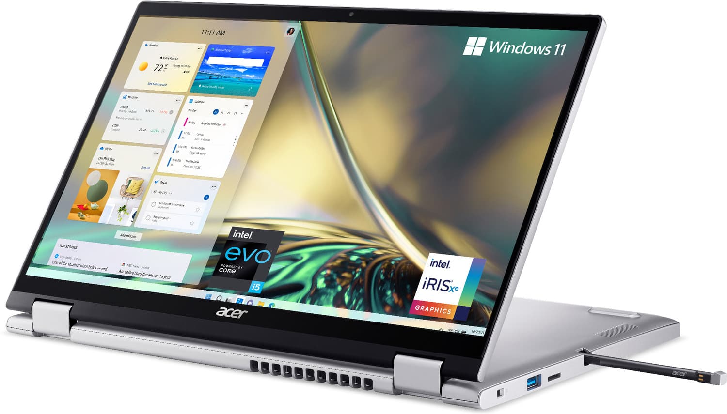 acer Spin 3 Core i5 12th Gen - (16 GB/512 GB SSD/Windows 11 Home) SP314-55N 2 in 1 Laptop