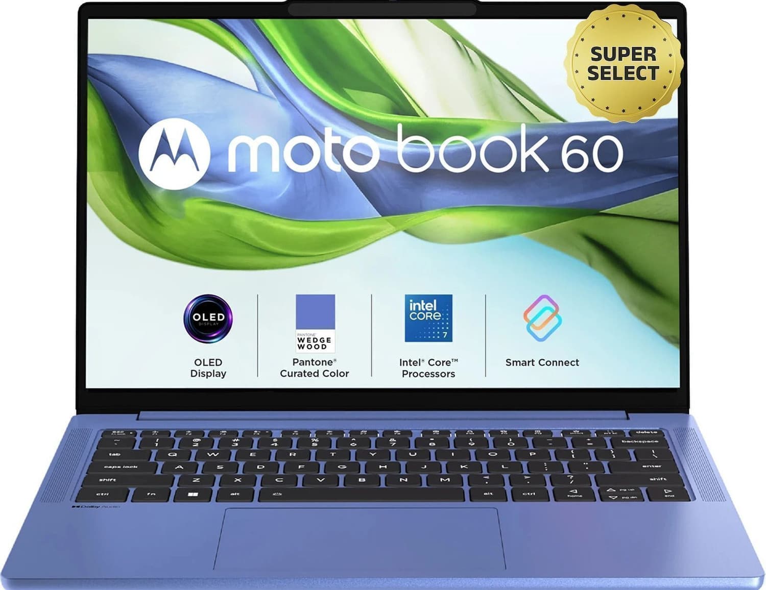 MOTOROLA Motobook 60 Full Metal Intel Core 7 (Series 2) 240H - (16 GB/1 TB SSD/Windows 11 Home) 14IRH10R Thin and Light Laptop