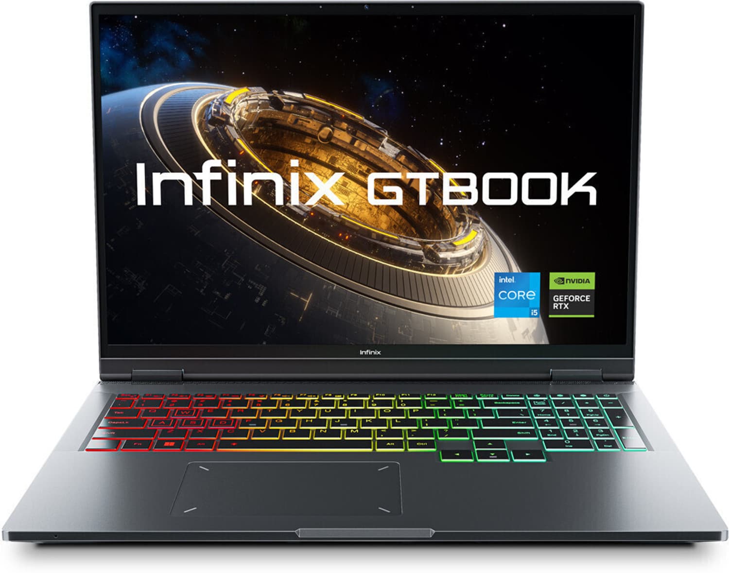 Infinix GT Series Intel Core i5 12th Gen 12450H - (16 GB/512 GB SSD/Windows 11 Home/6 GB Graphics/NVIDIA GeForce RTX 3050/80 W) GL613 with Accessories...