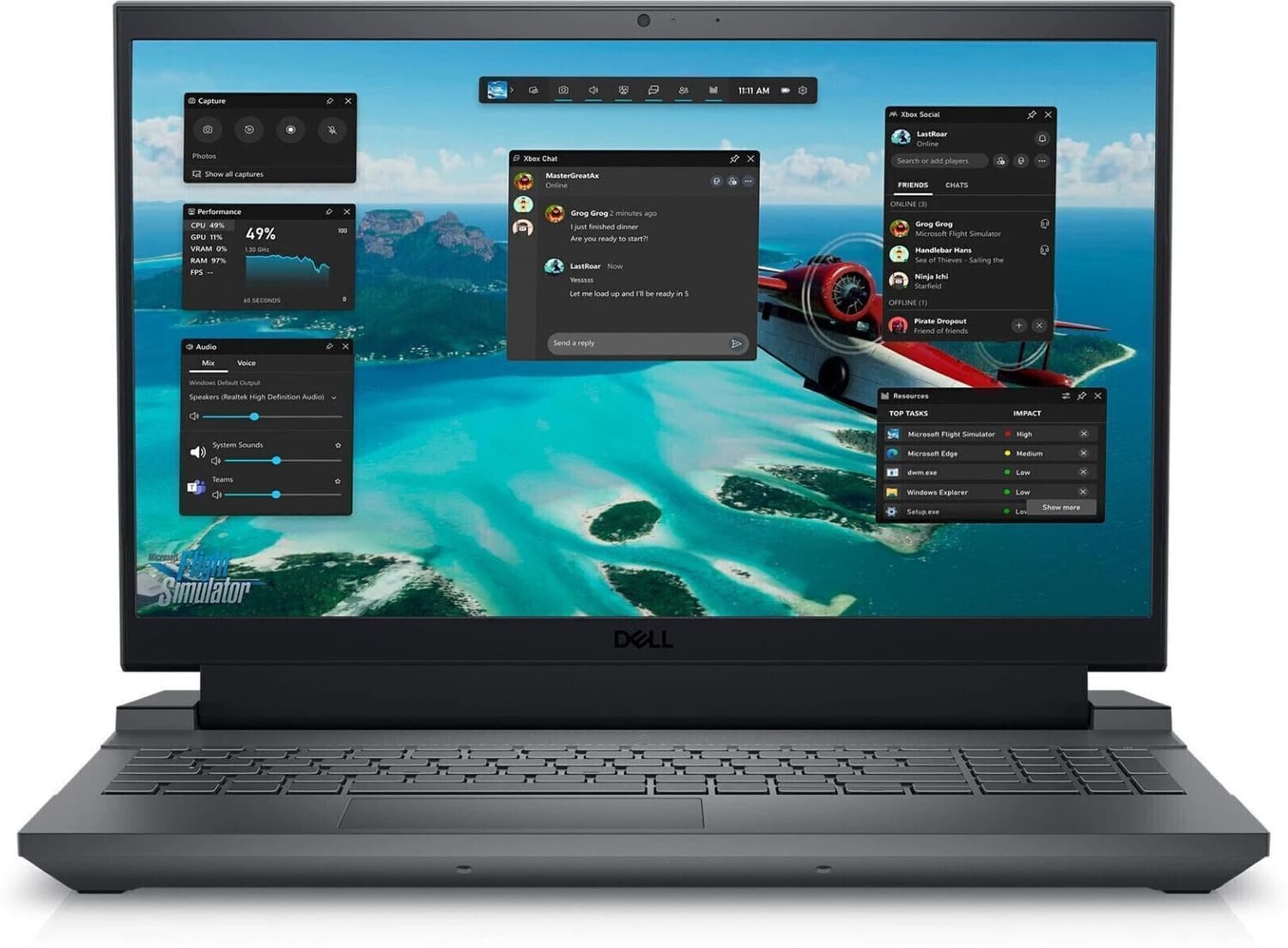 DELL G15-5530 Intel Core i7 13th Gen 13650HX - (16 GB/512 GB SSD/Windows 11 Home/6 GB Graphics/NVIDIA GeForce RTX 3050) G15-5530 Gaming Laptop