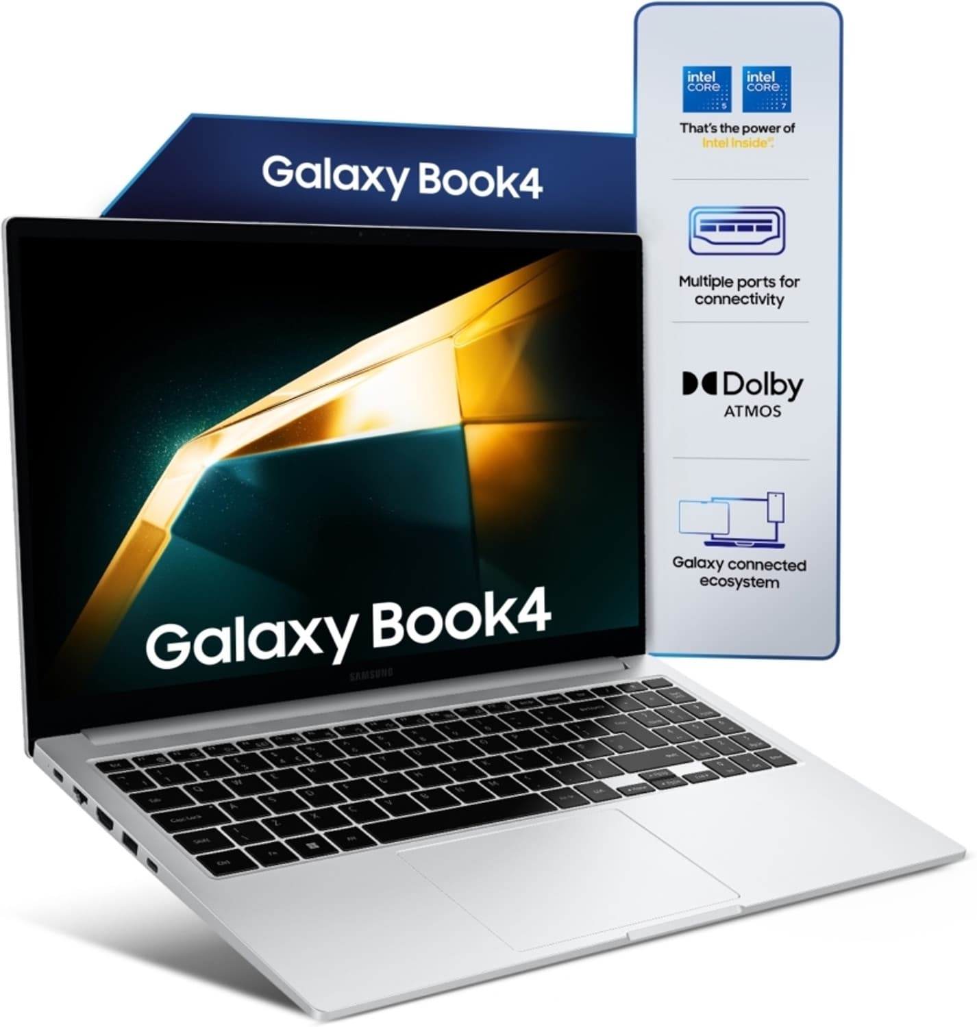 SAMSUNG Galaxy Book4 Intel Core 5 120U - (8 GB/512 GB SSD/Windows 11 Home) NP750XGK-KS1IN Thin and Light Laptop