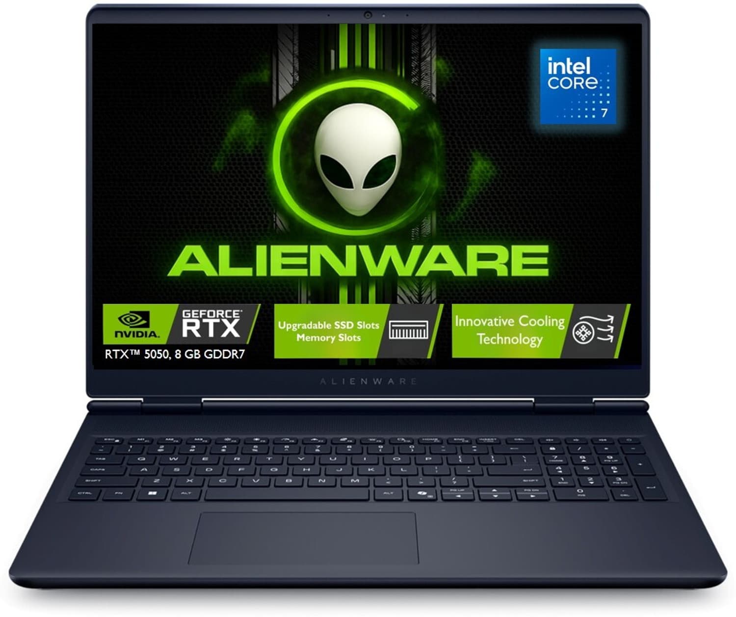 DELL 16 Intel Core 7 240H - (16 GB/1 TB SSD/Windows 11 Home/8 GB Graphics/NVIDIA GeForce RTX 5050) Alienware 16 Aurora Gaming Gaming Laptop