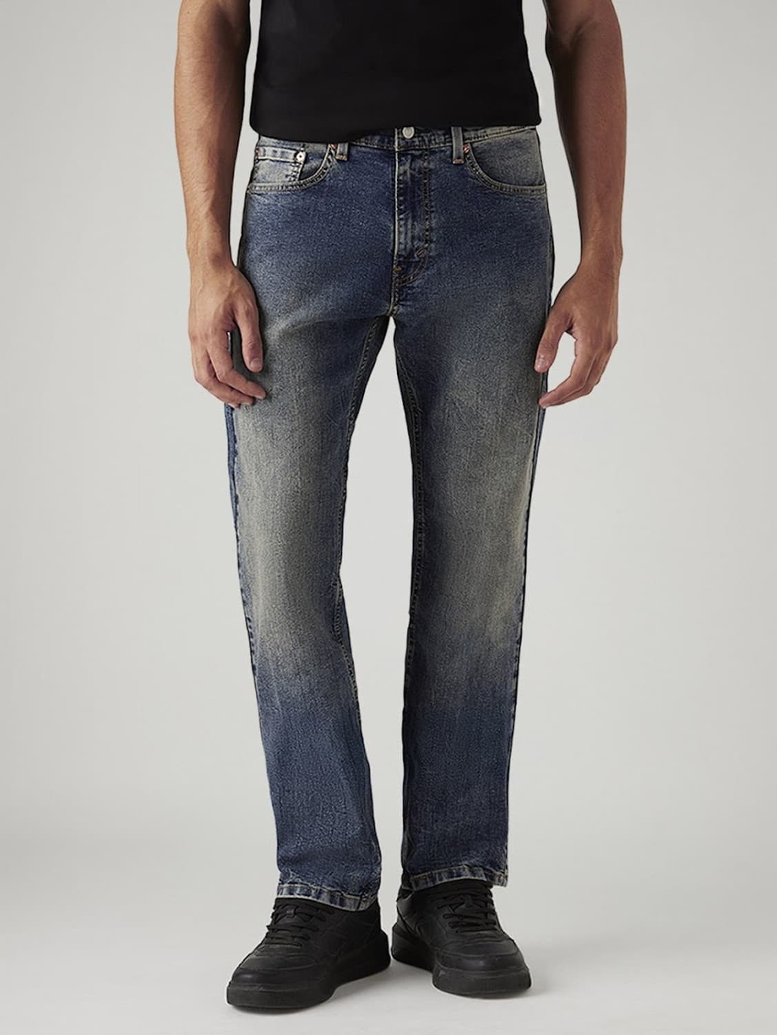 LEVI'S Straight Fit Men Blue Jeans