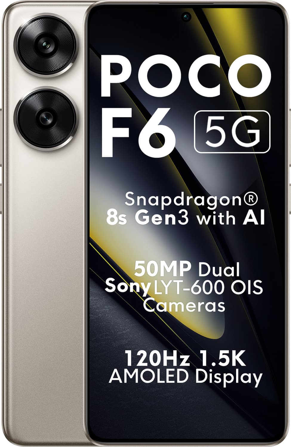 POCO F6 5G (Titanium, 512 GB)