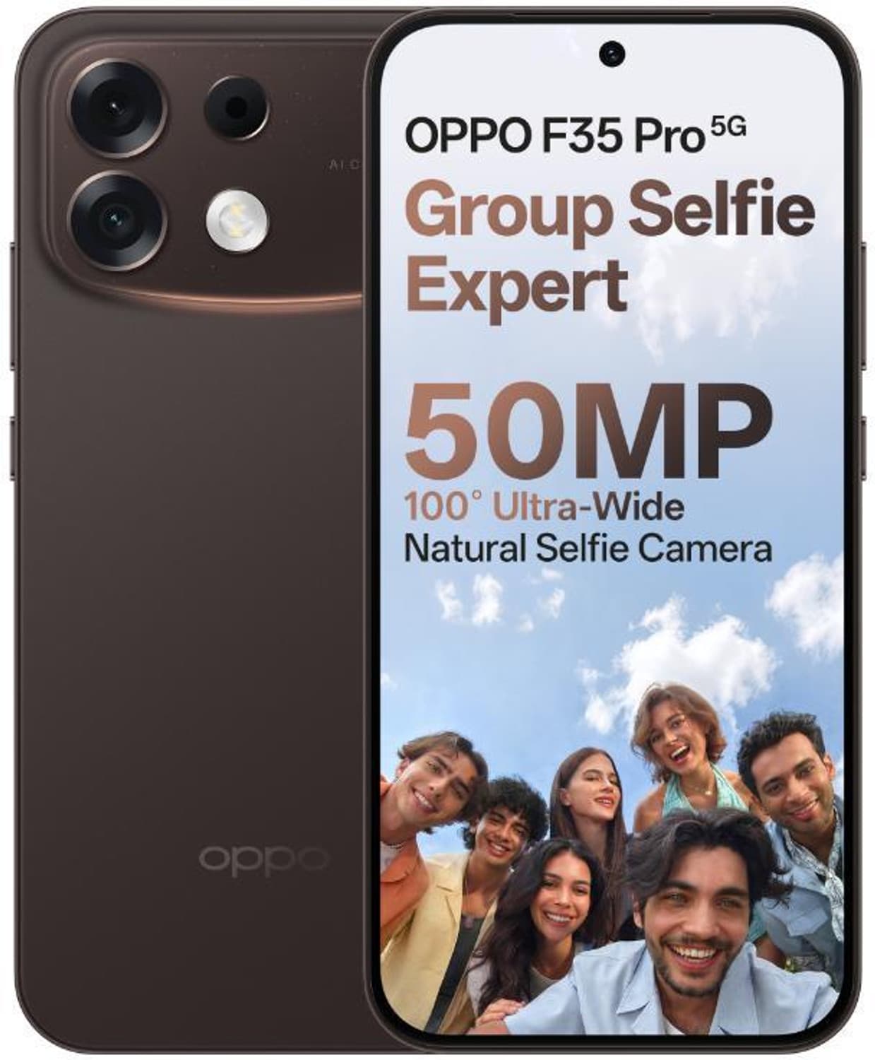 oppo f35 pro 5g twilight brown 128 gb