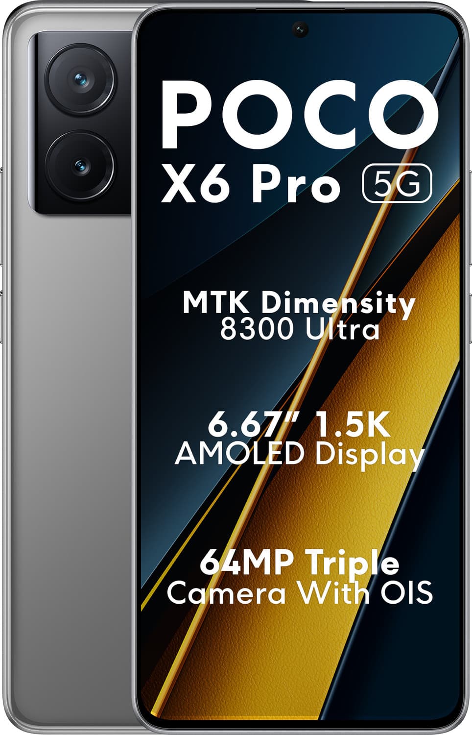 POCO X6 Pro 5G (Racing Grey, 512 GB)