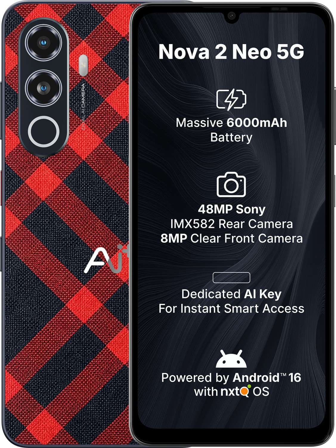 Nova 2 Neo 5G (rogue red, 64 GB) (4 GB RAM)