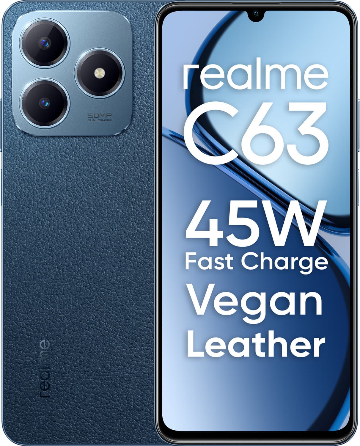 realme C63 (Leather Blue, 128 GB)