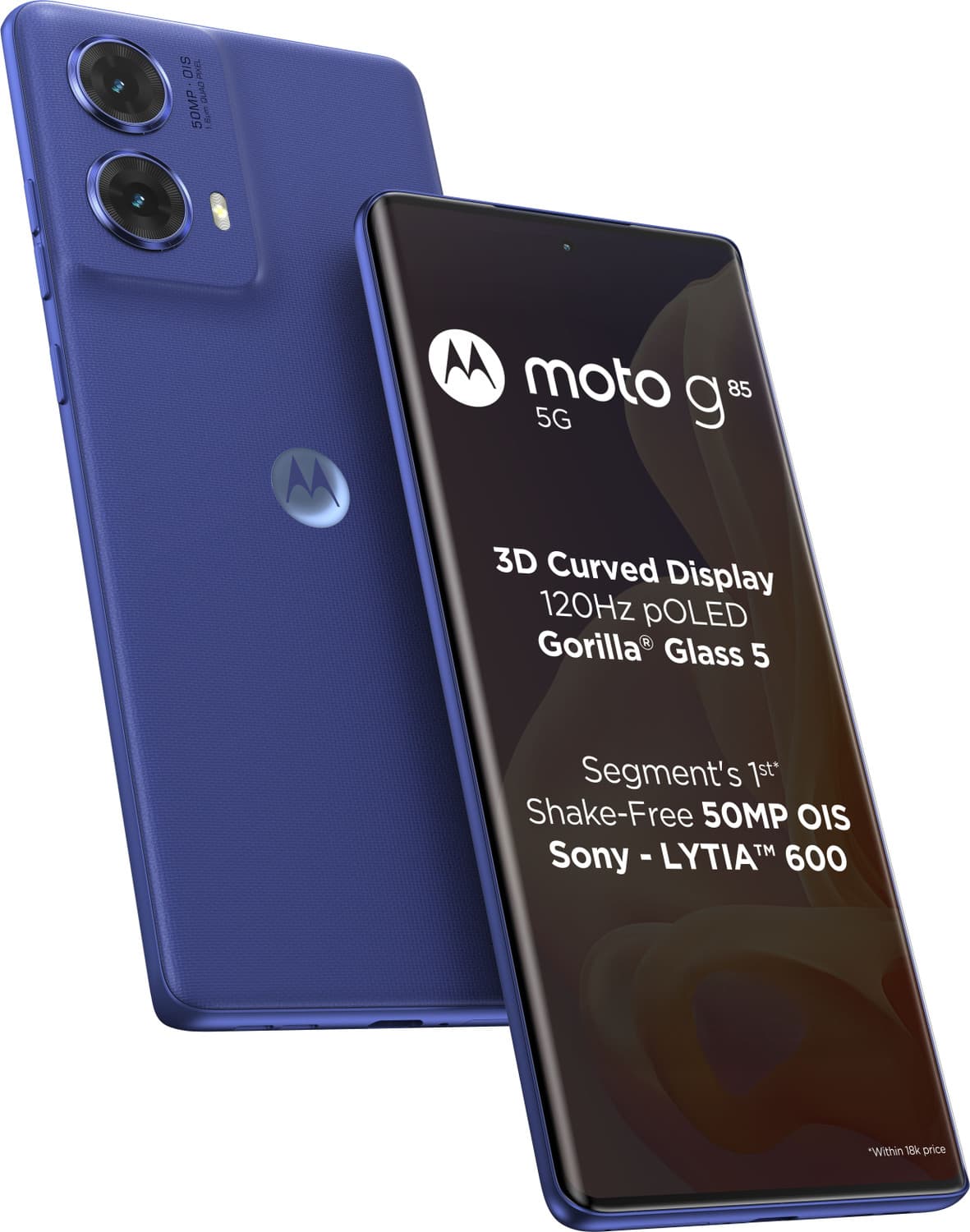 Motorola G85 5G (Cobalt Blue, 256 GB)