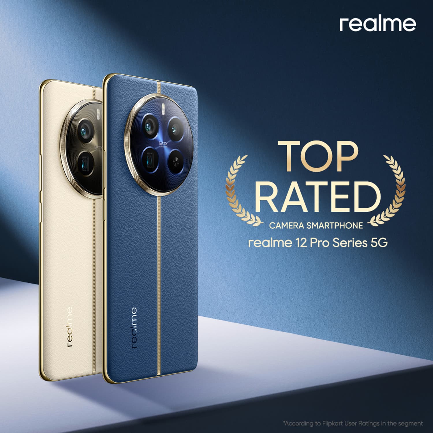realme 12 Pro+ 5G (Submarine Blue, 256 GB)