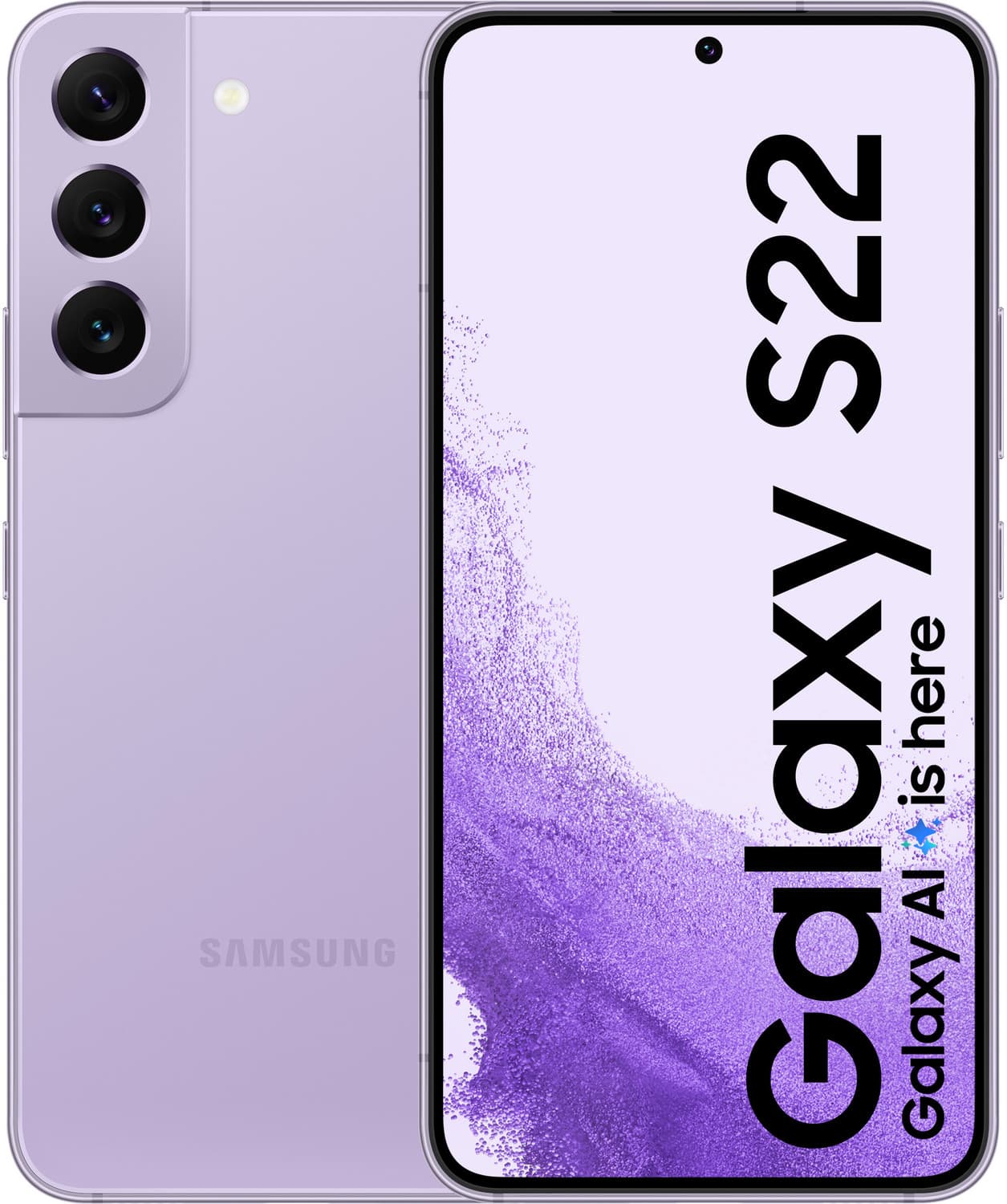 SAMSUNG Galaxy S22 5G (Bora Purple, 128 GB)