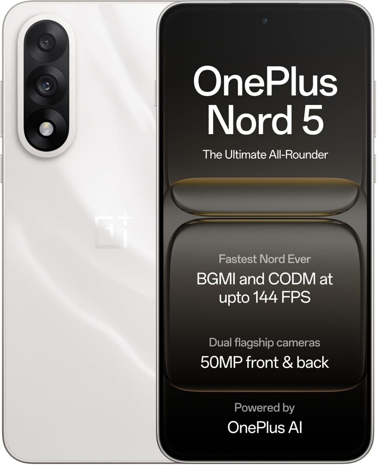 OnePlus One Plus Nord 5 (Marble Sands, 256 GB)