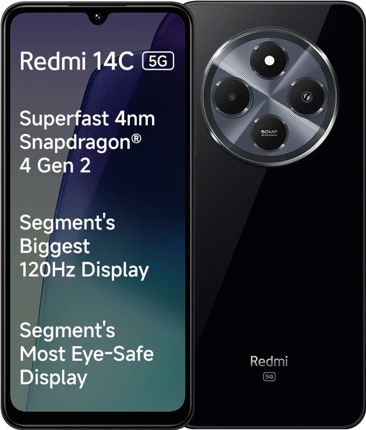 REDMI 14C 5G (Stargaze Black, 64 GB)