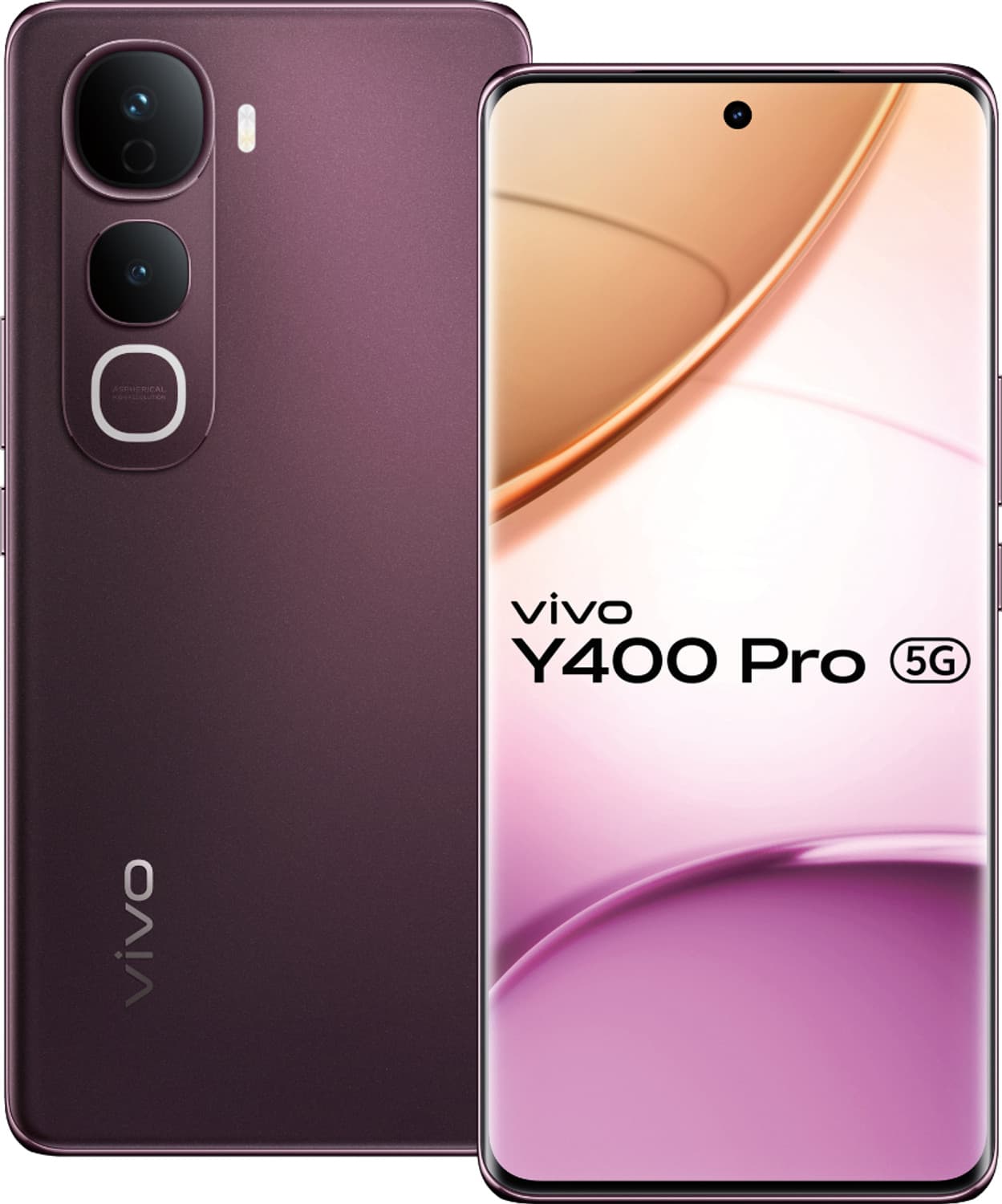 vivo Y400 Pro 5G (Nebula Purple, 256 GB)