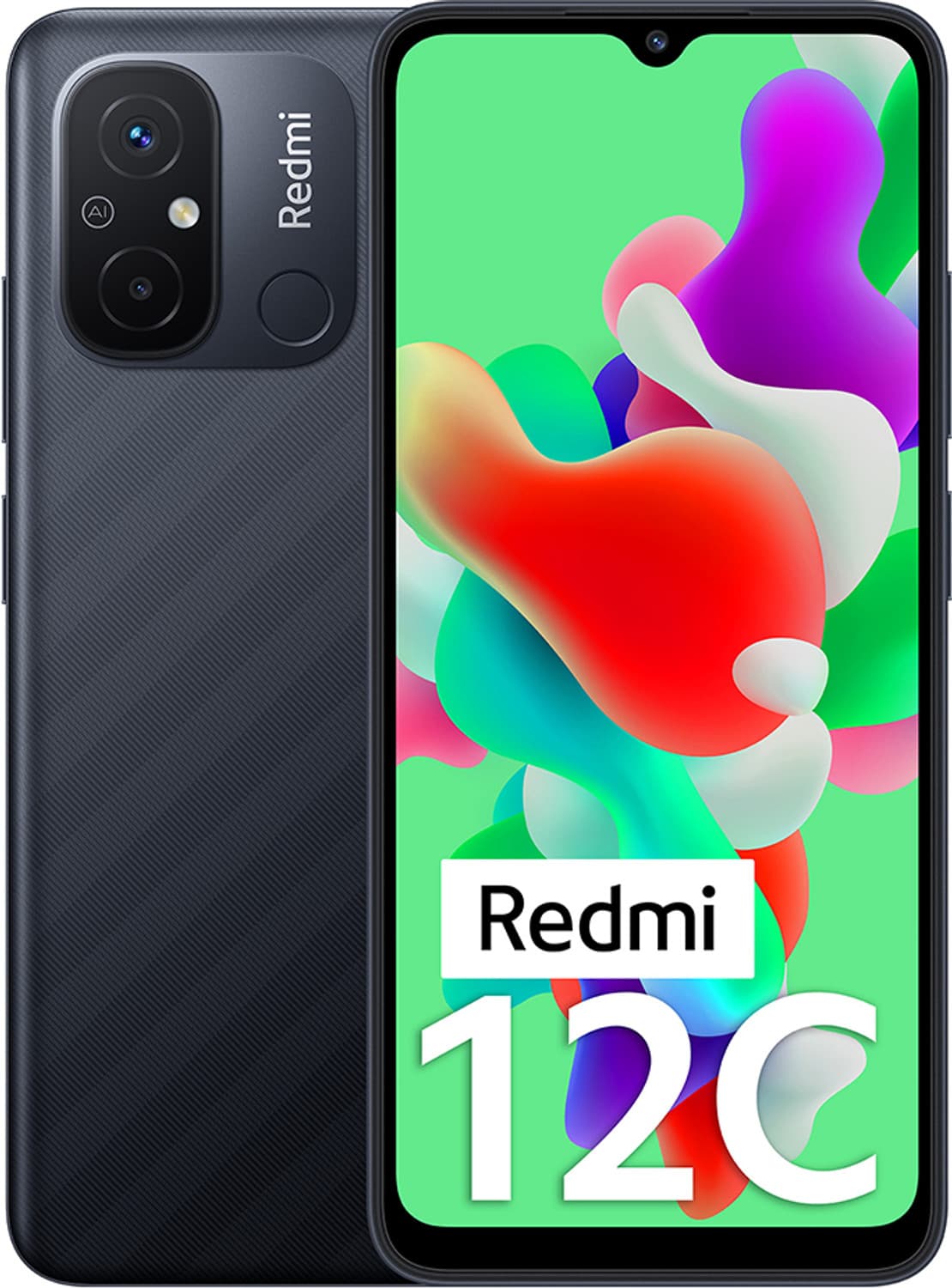 REDMI 12c (Matte Black, 128 GB)