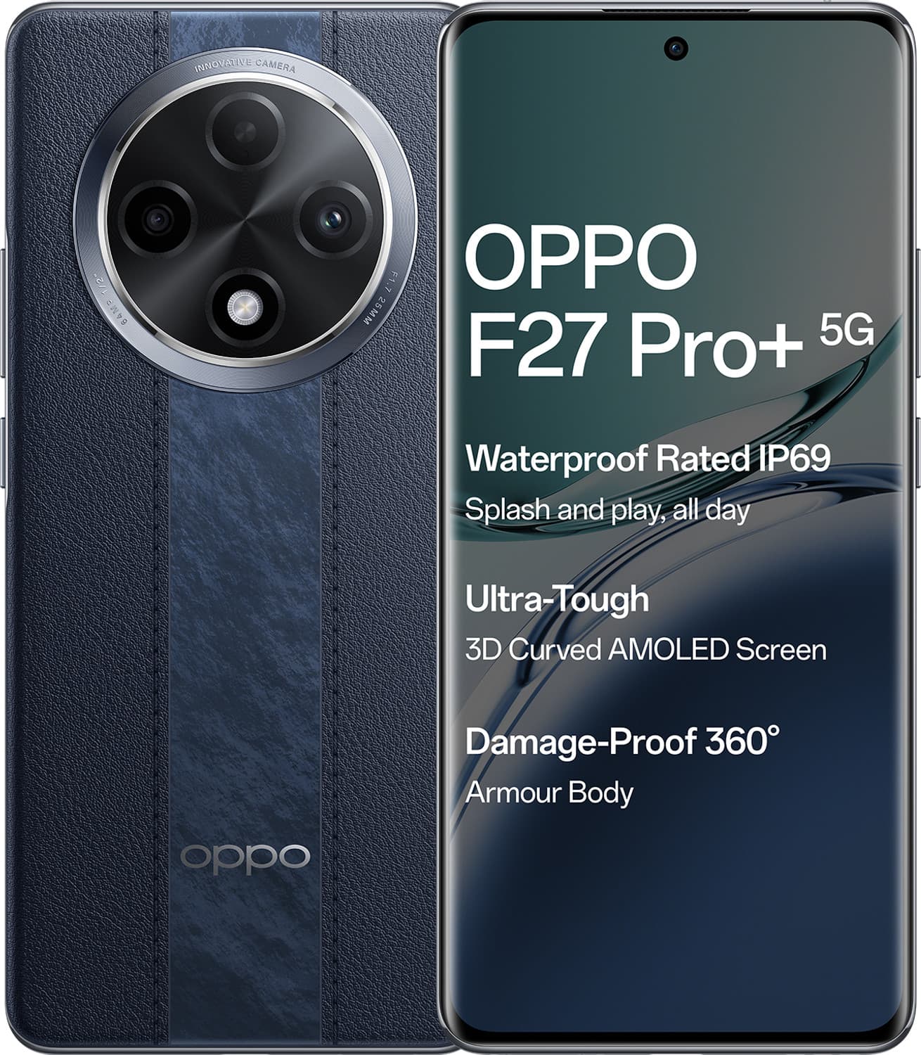 OPPO F27 Pro+ (Midnight Navy, 256 GB)