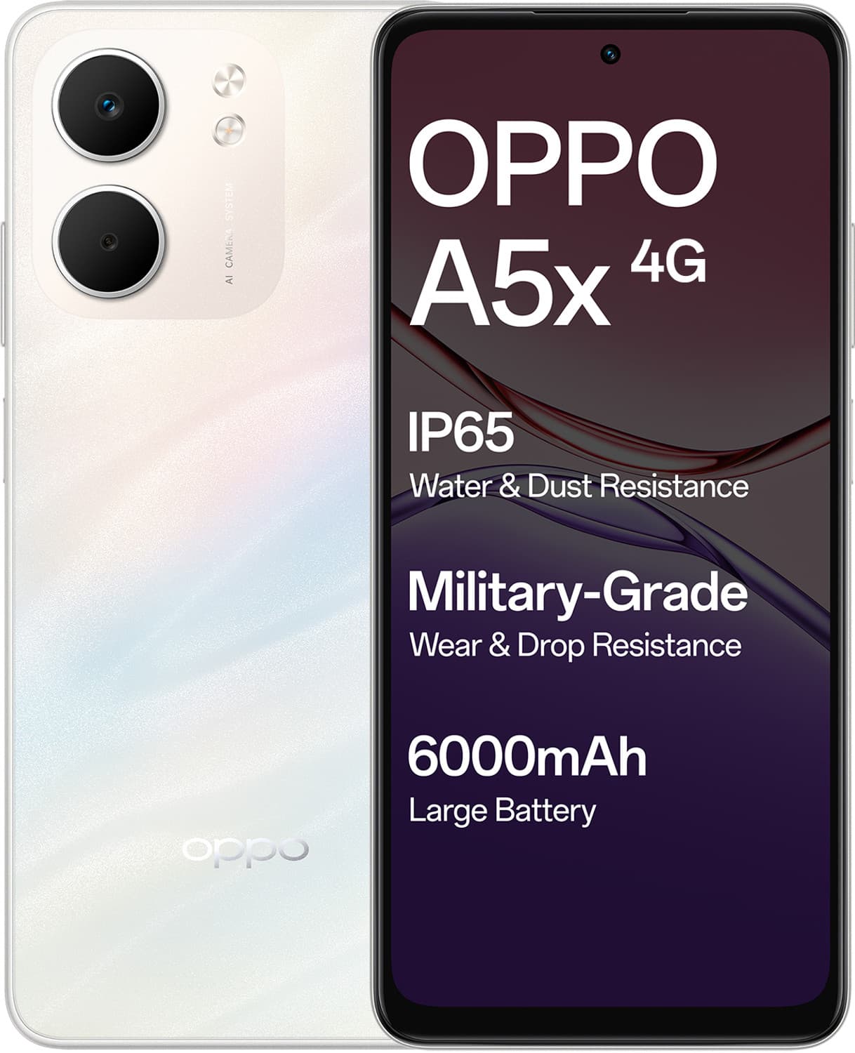 OPPO A5x (Laser White, 64 GB)