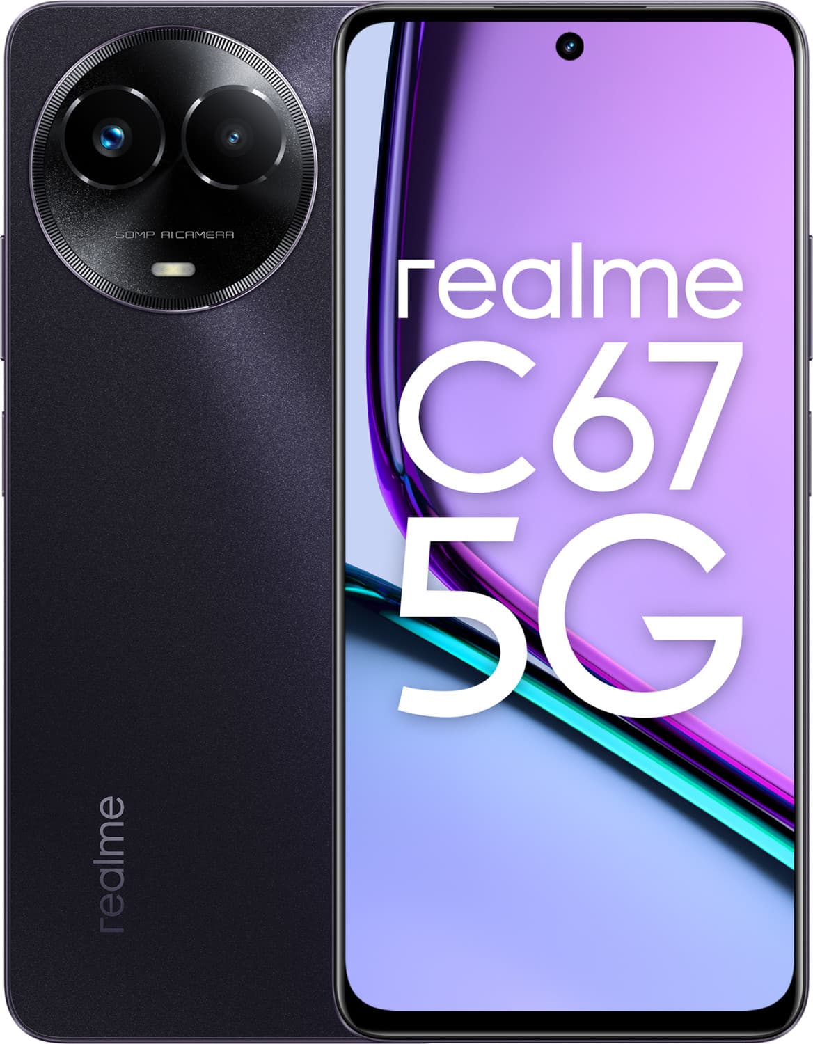 realme C67 5G (Dark Purple, 128 GB)