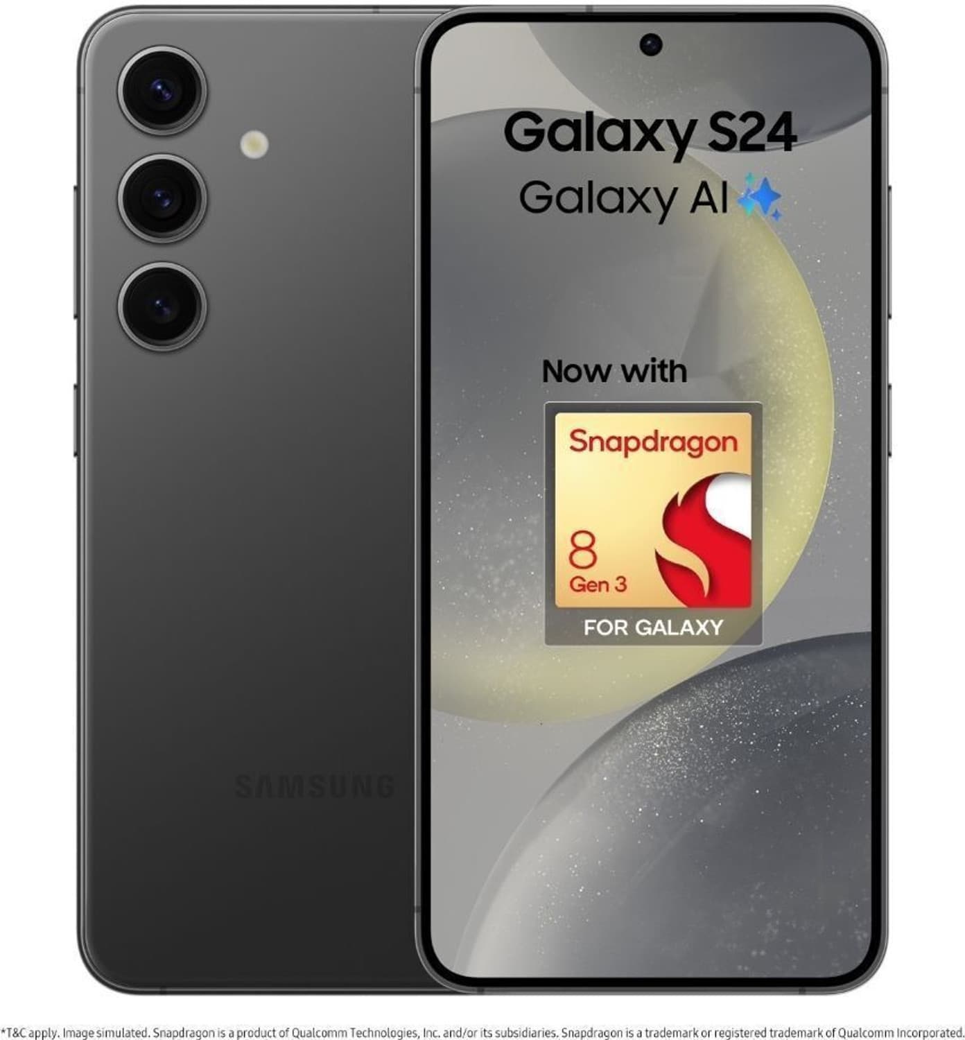 Samsung Galaxy S24 5G Snapdragon (Onyx Black, 256 GB)