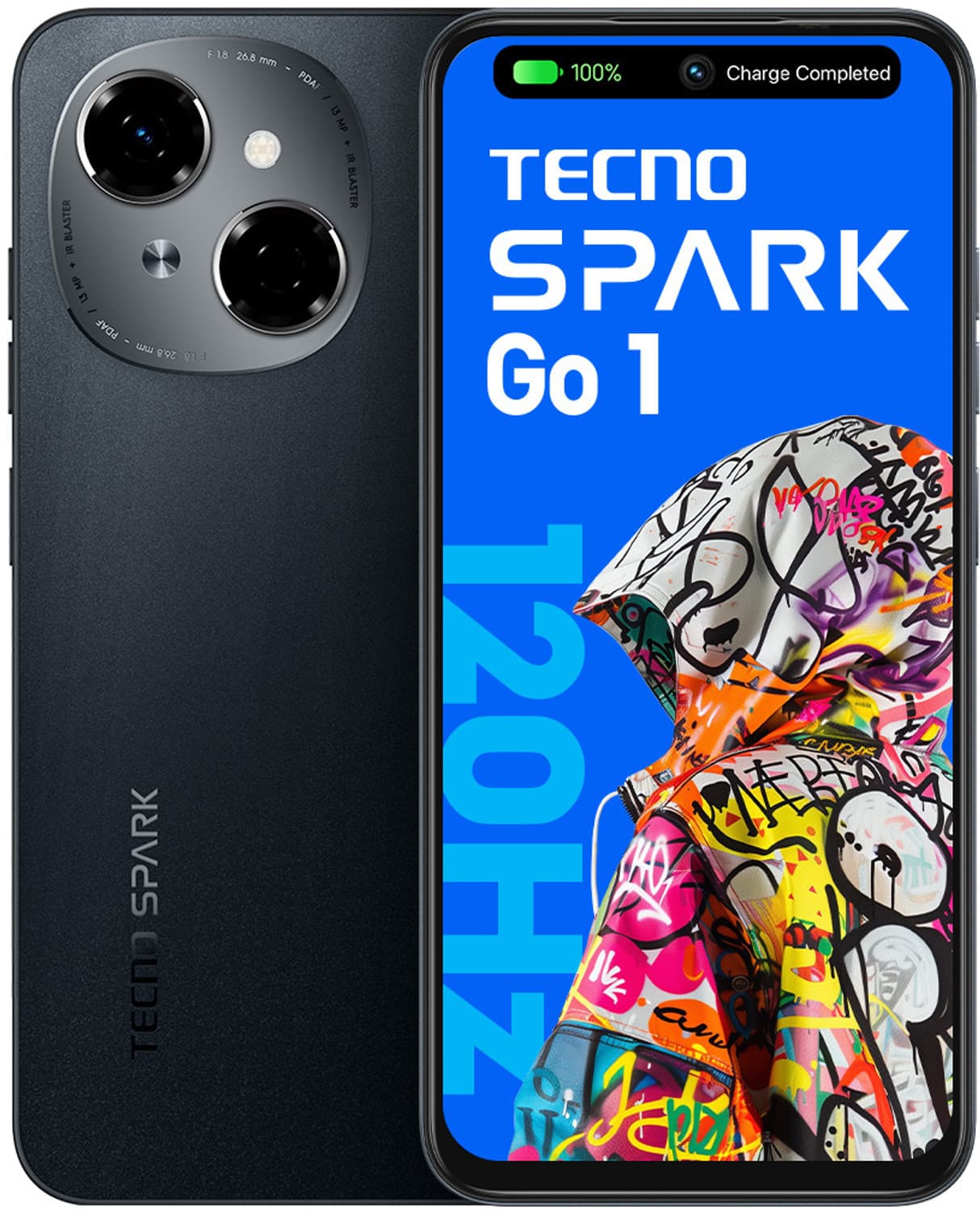 Tecno Spark Go 1 (Startrail Black, 64 GB)