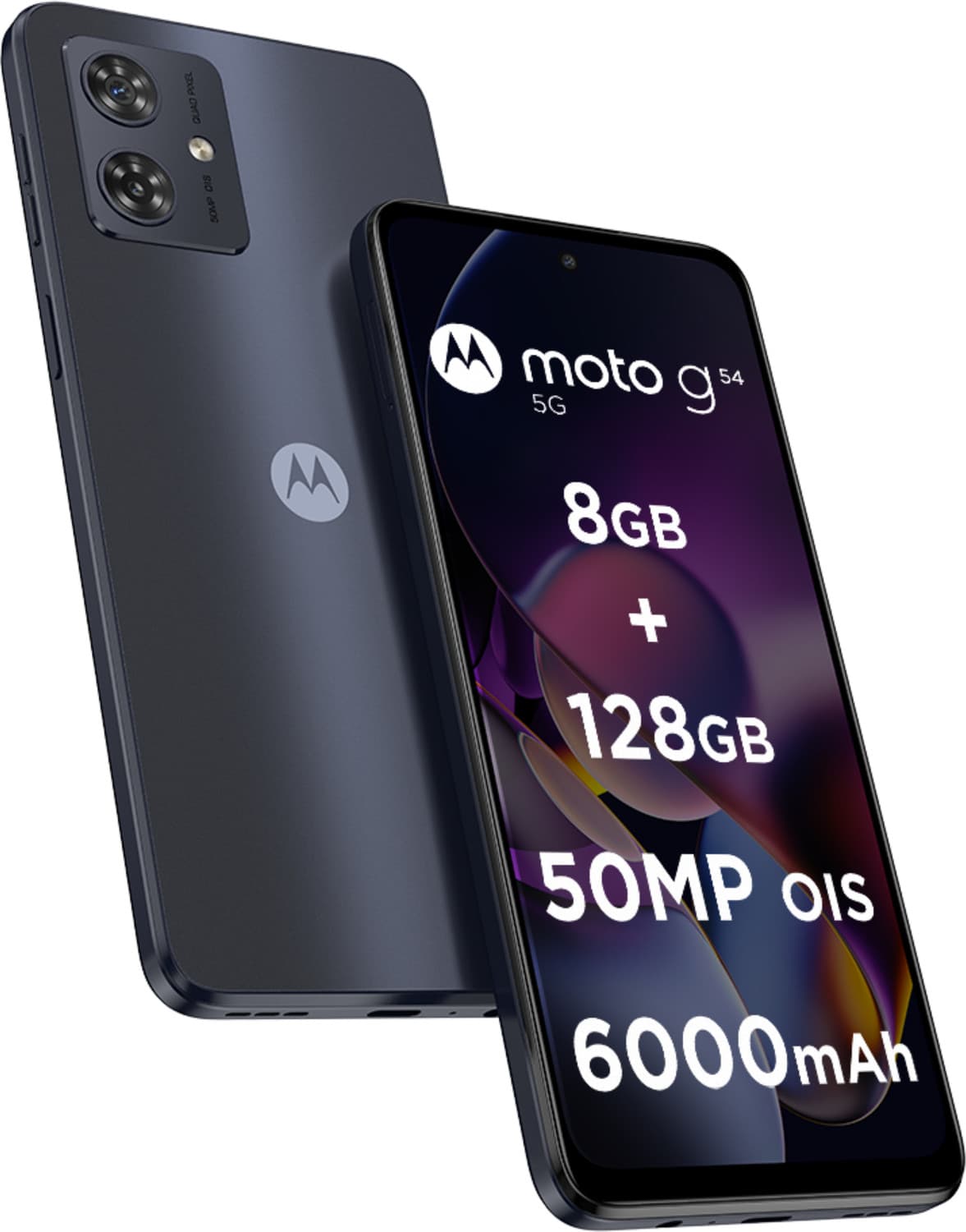 MOTOROLA g54 5G (Midnight Blue, 128 GB)