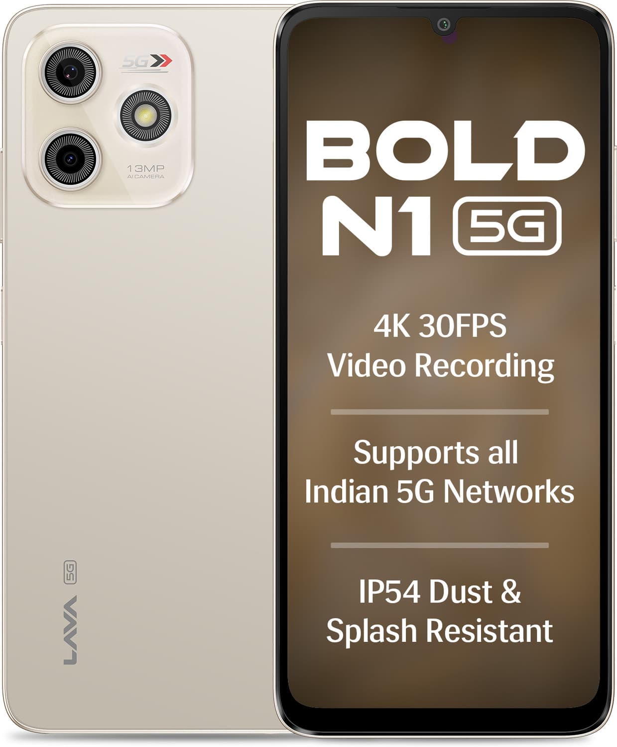 Bold N1 5G (Champagne Gold, 64 GB) (4 GB RAM)