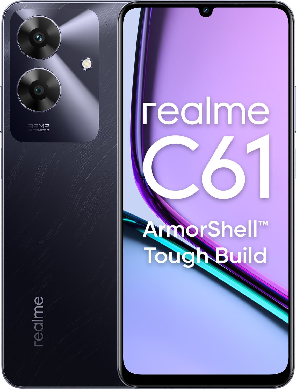 realme C61 (Marble Black, 64 GB)