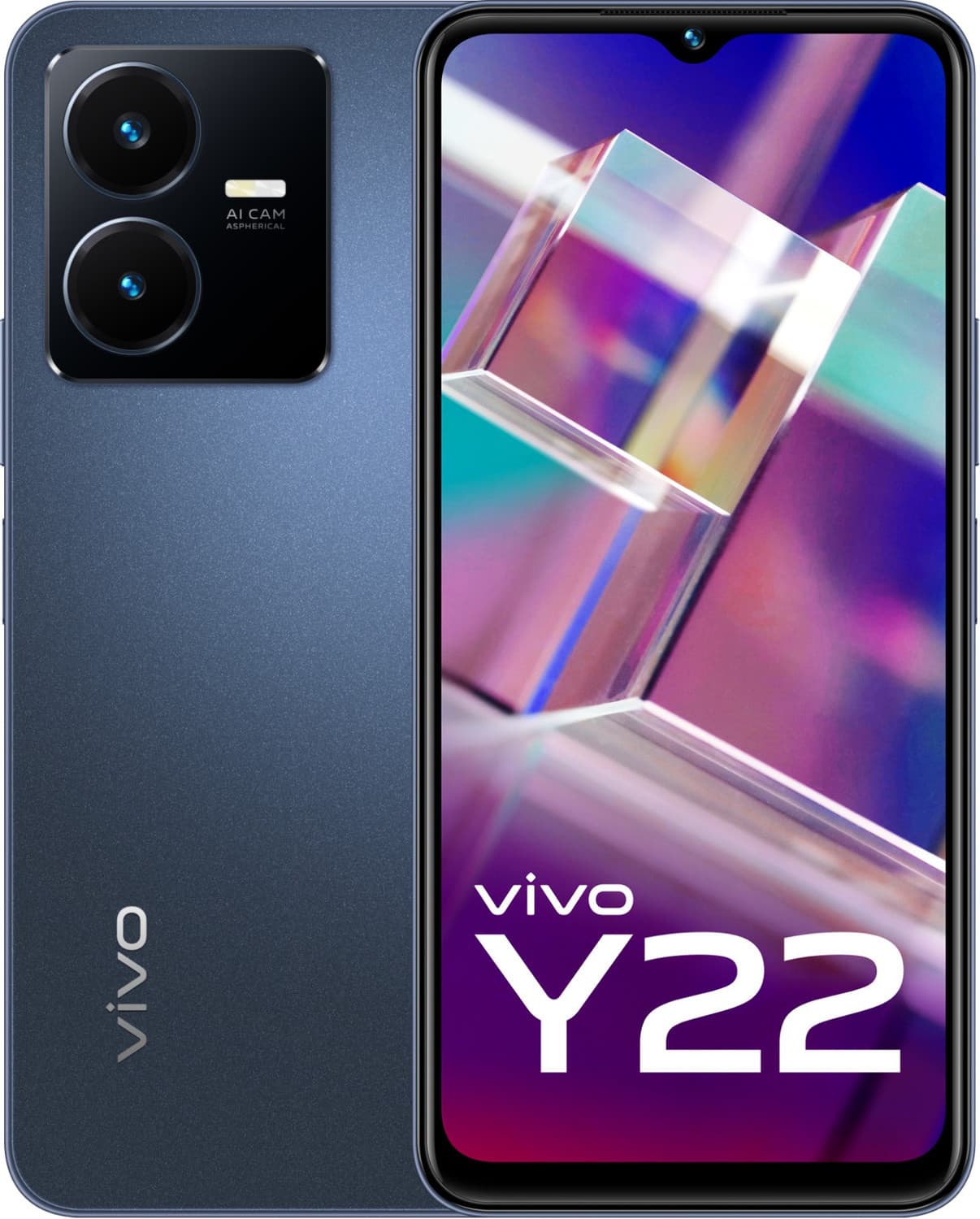 vivo Y22 (Starlit Blue, 64 GB)