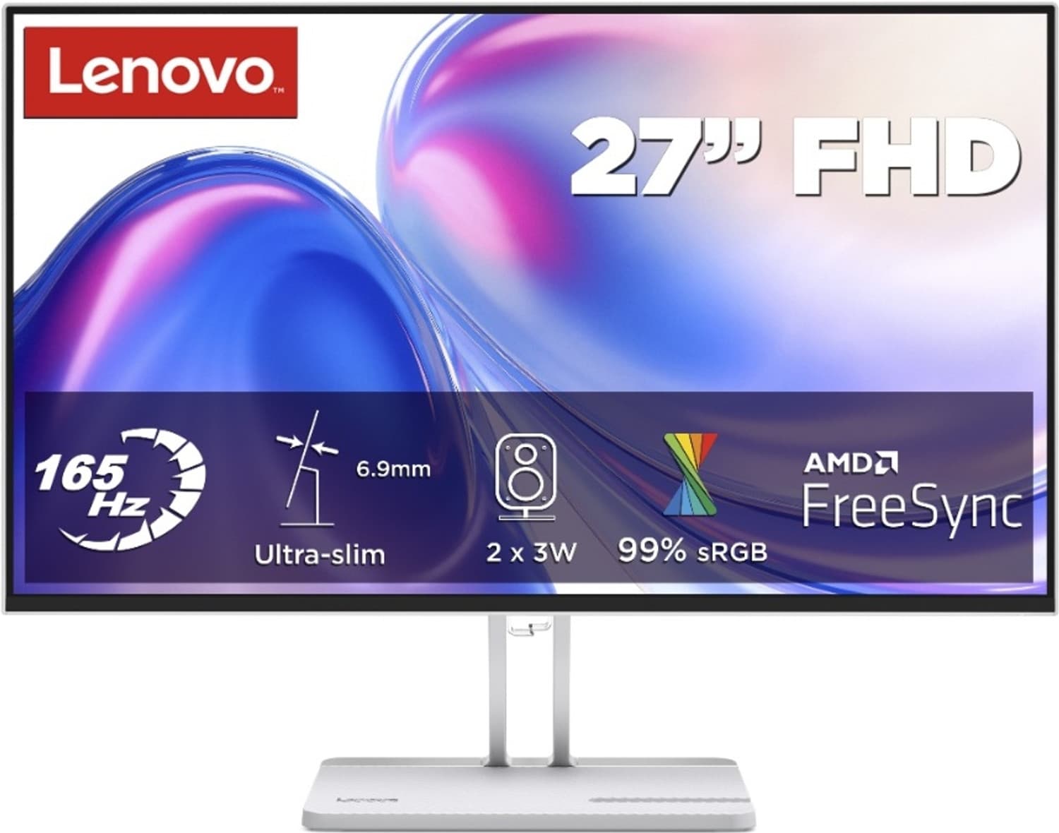 Lenovo L Series 68 58 Cm 27 Inch Full Hd Led Backlit Ips Panel Monitor L27 4r 165hz Fhd Monitor