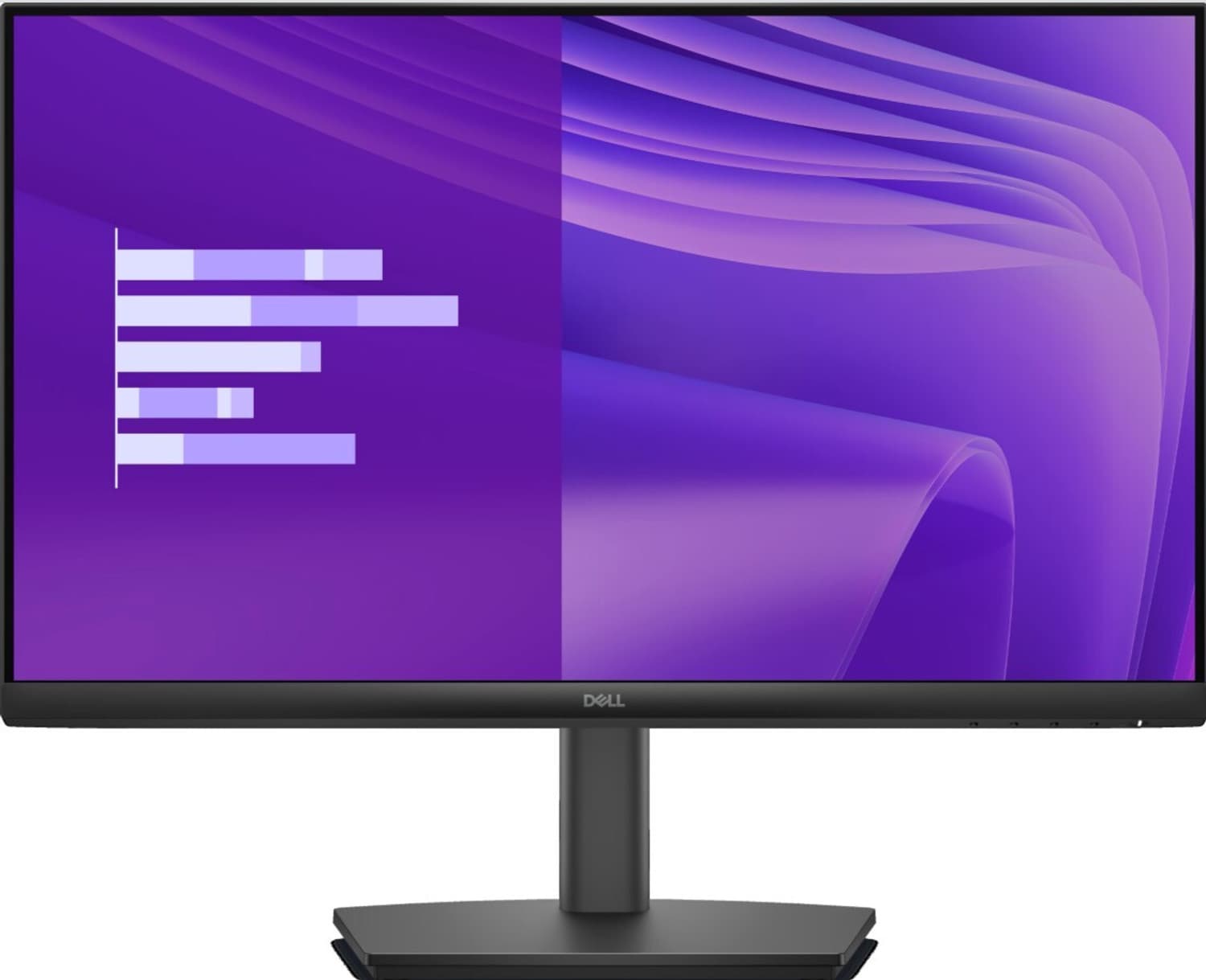 DELL E Series 60.96 cm (24 inch) Full HD LED Backlit IPS Panel with 1 HDMI, 1 DP 1.2, 1 VGA, TV Rheinland 3-star Eye Comfort, 1000:1 Contrast, Tilt Ad...