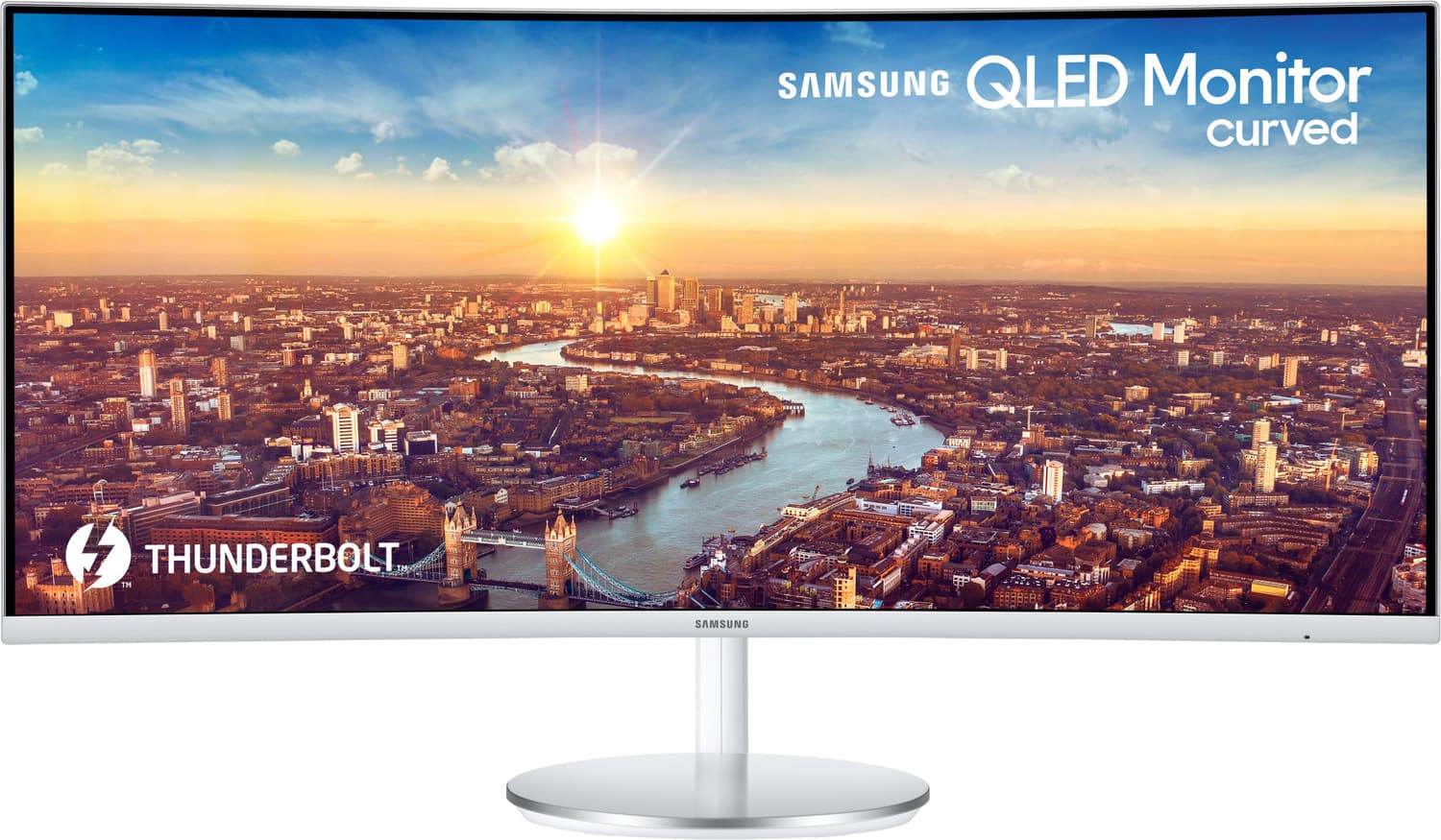 SAMSUNG 34 inch Curved WQHD Gaming Monitor (LC34J791WTWXXL)  (AMD Free Sync, Response Time: 4 ms, 100 Hz Refresh Rate)