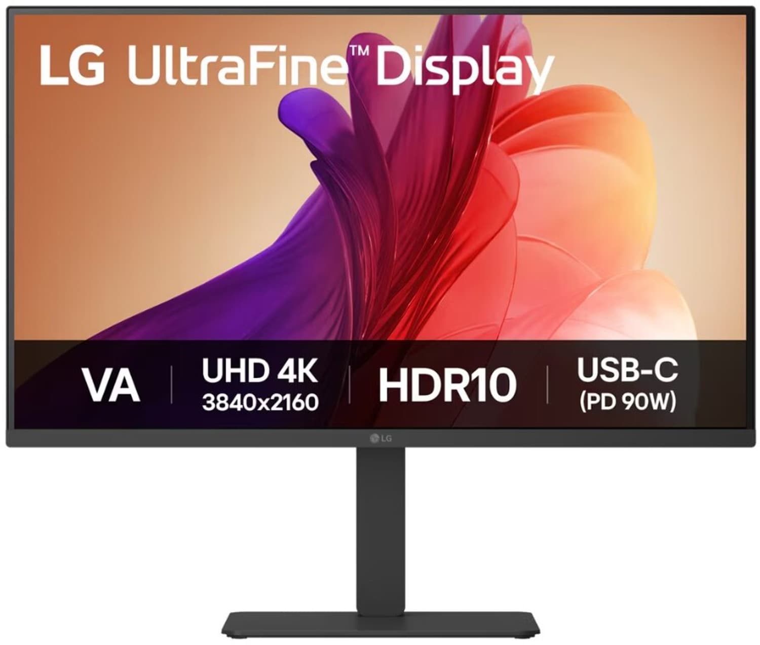 lg ultrafine 80 01 cm 32 inch 4k ultra hd va panel 31 5 uhd 3840x2160 va dci p3 90 typ hdr10 3 side narrow bezel design usb type c 90w power delivery switch monitor 32u720a ba atrbmkl