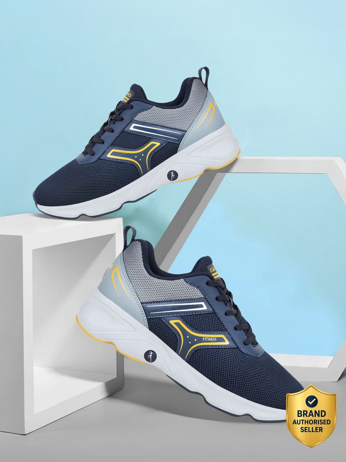 HURRICANE Running Shoes For Men  (Navy)