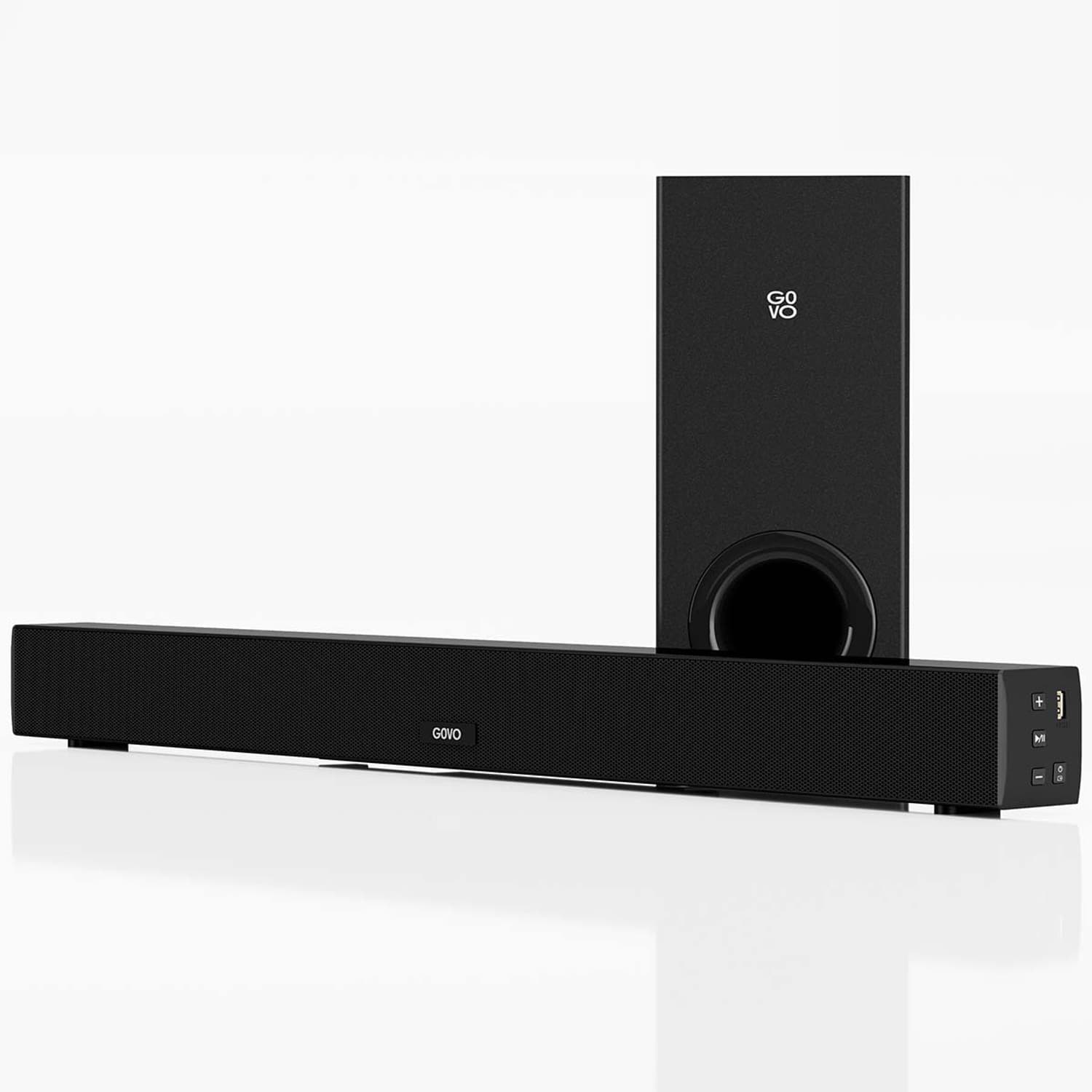 GOVO GOSURROUND 610 Max 2.1 Channel Soundbar, 5.25" Subwoofer & LED Display 100 W Bluetooth Soundbar