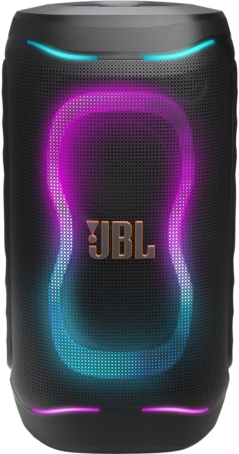 JBL Partybox 130, AI Sound Boost,Auracast, Futuristic Light Show, 15Hrs Playtime 200 W Bluetooth Party Speaker (Black, Stereo Channel)