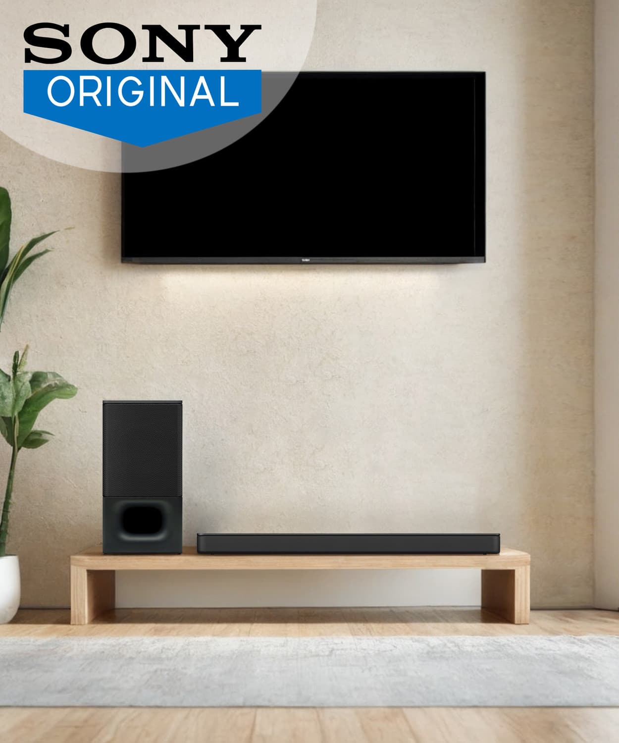 SONY HT-S350 Wireless Subwoofer Bluetooth Soundbar
