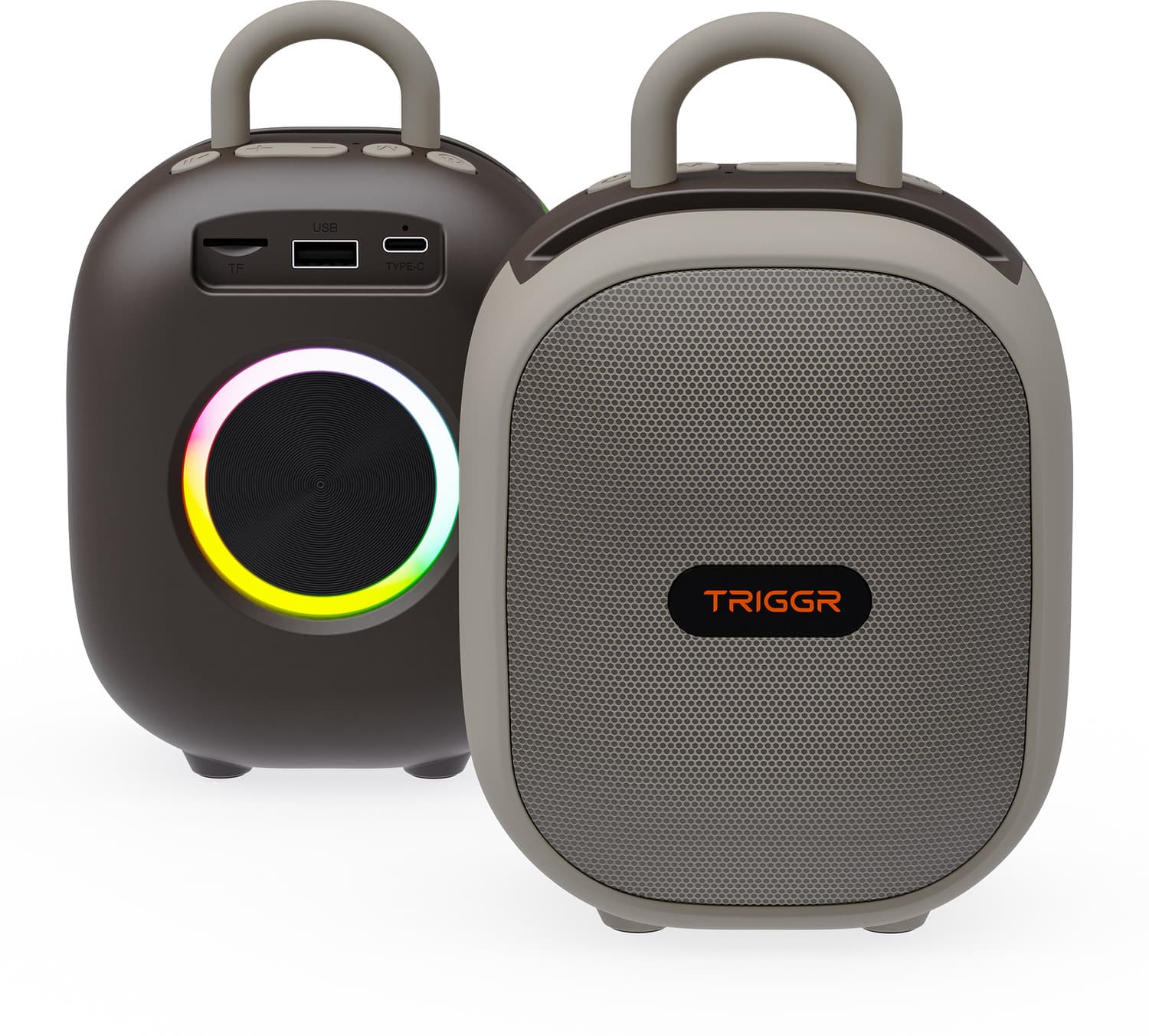 TRIGGR Roar 12 Portable BT, V5.3, FM Mode, Rubber Finish, 8 Hr Playtime 12 W Bluetooth Speaker
