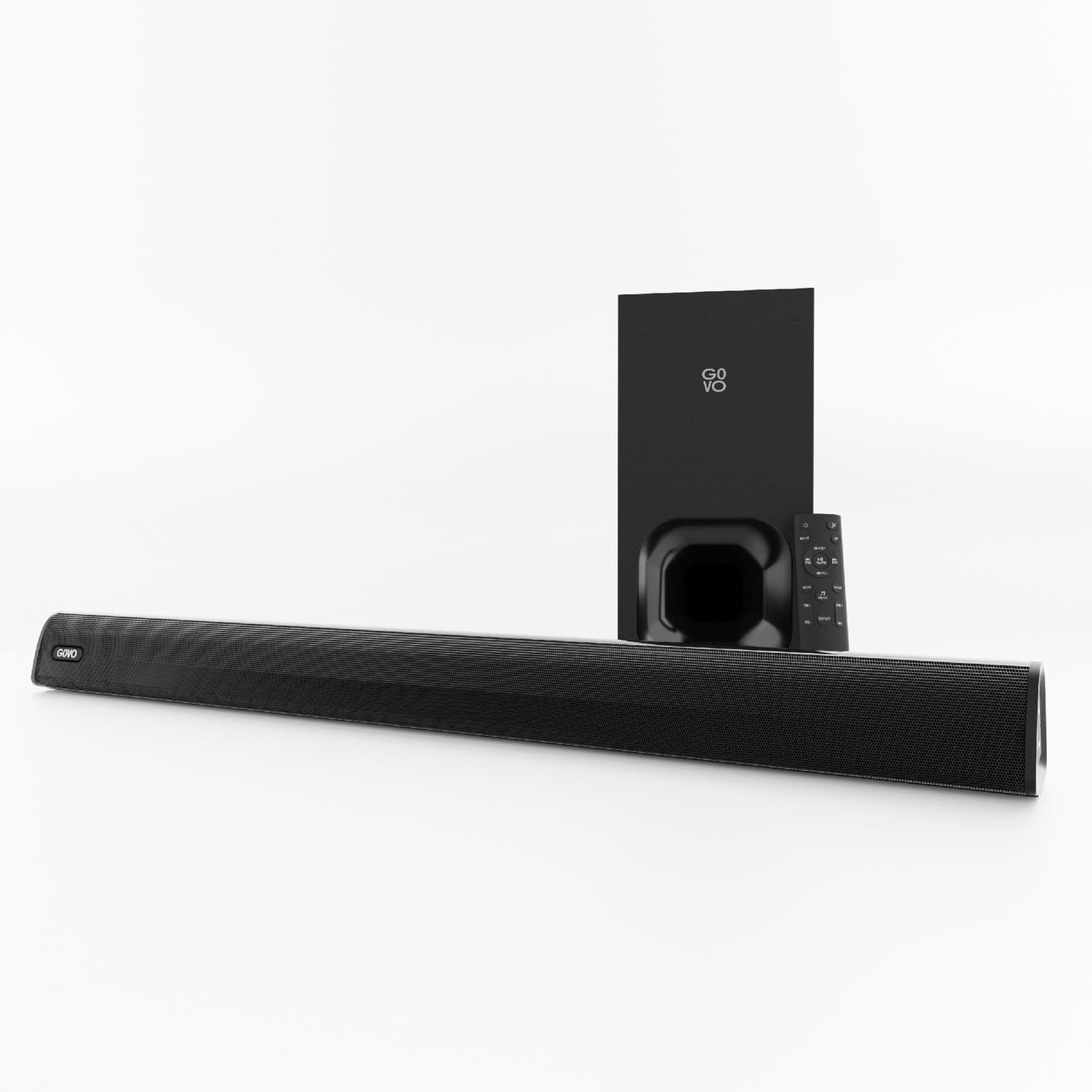 GOVO GOSURROUND 850 | 200W Bluetooth Soundbar|2.1 Channel with 6.25'' Wired Subwoofer 200 W Bluetooth Soundbar