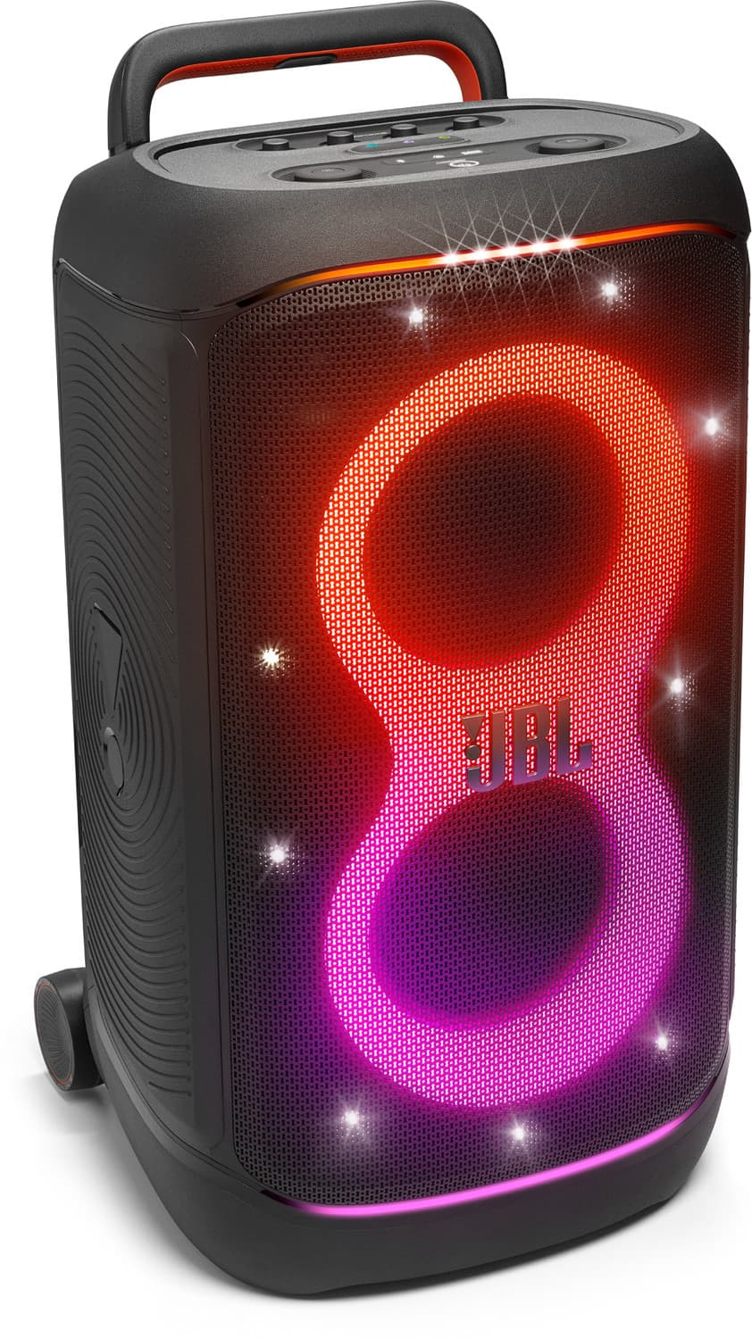 JBL Partybox 520 Electrifying AI Sound Boost,Futuristic Light Show,15Hrs Playtime 400 W Bluetooth Speaker