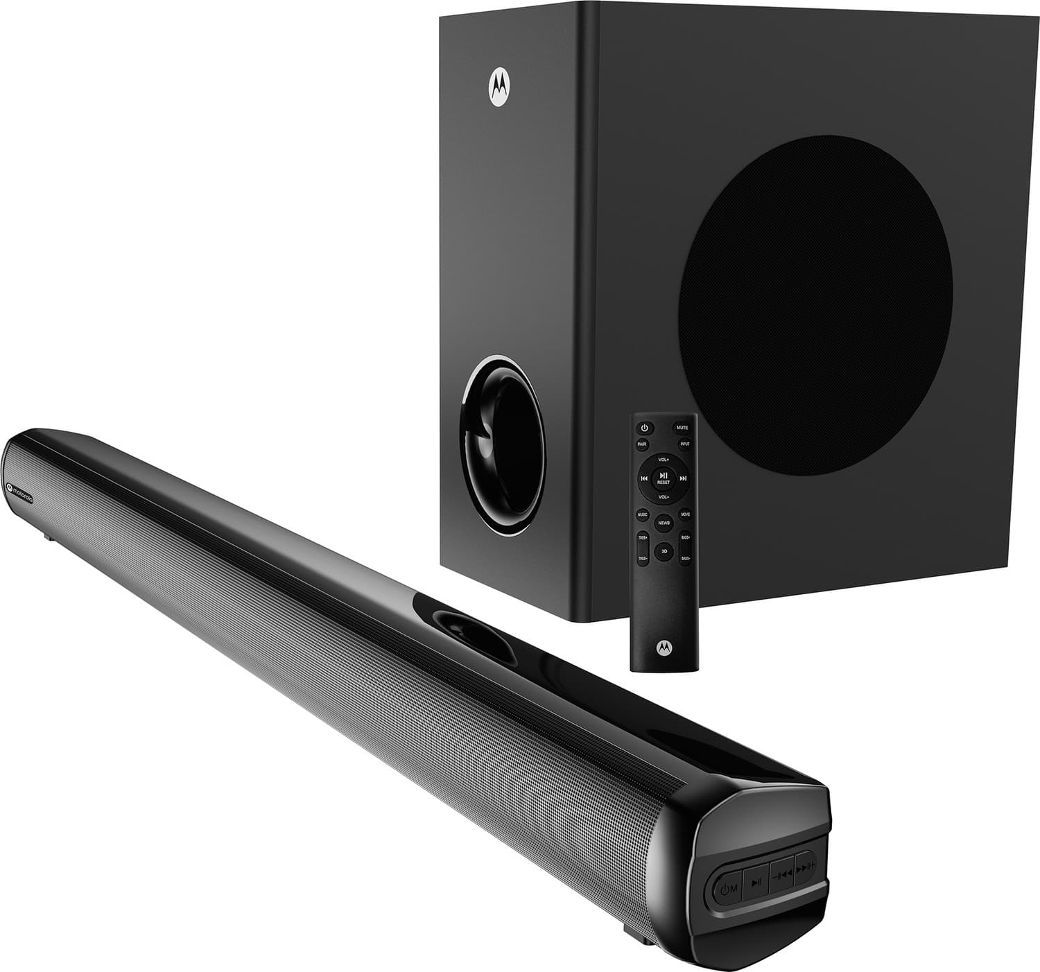 MOTOROLA Amphibeat 160 W Bluetooth Soundbar (Black, 2.1 Channel)