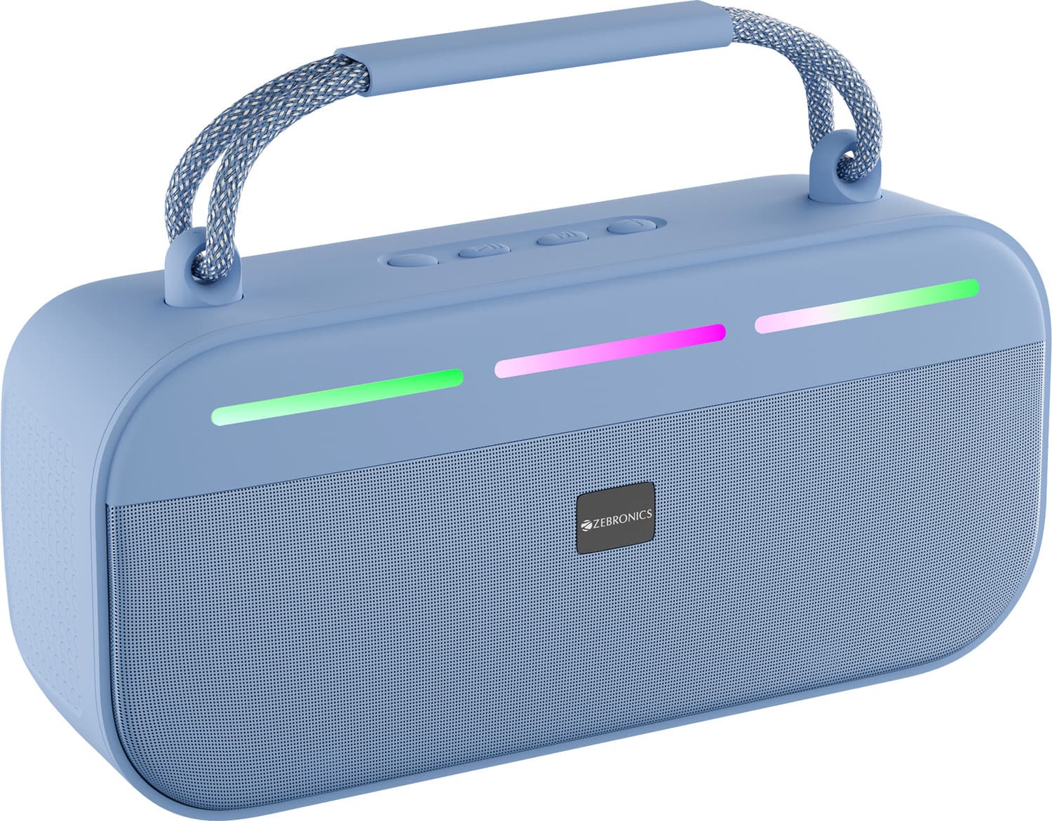 ZEBRONICS Sound Feast 45, 5hrs Playback, TWS, RGB, USB, 20 W Bluetooth Speaker
