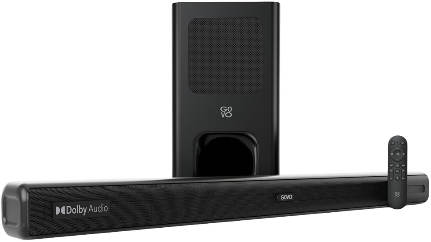 GOVO GOSURROUND 800 Dolby Digital 180 W Bluetooth Soundbar (Platinum Black, 2.1 Channel)