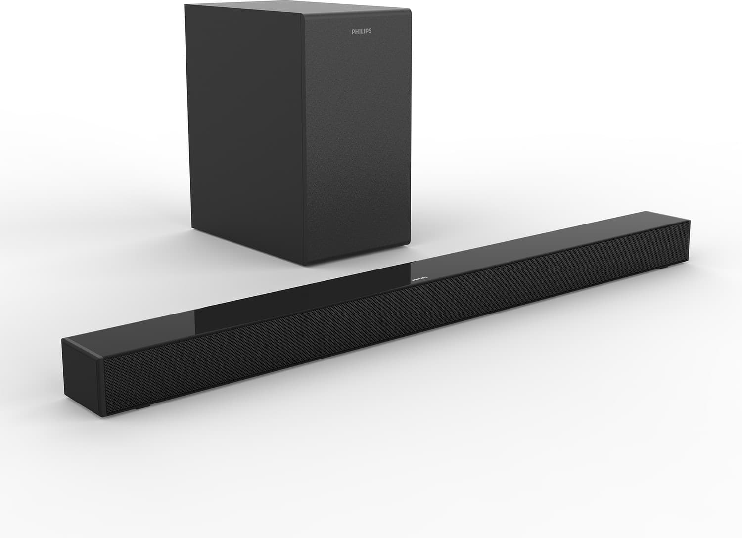 PHILIPS TAB4401/94 6.5 Inch Subwoofer HDMI ARC, USB & Optical Connectivity 200 W Bluetooth Soundbar (Black, 2.1 Channel)
