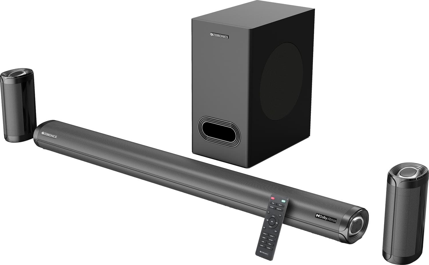 ZEBRONICS Juke bar 9700 Dolby Atmos 450 W Bluetooth Soundbar