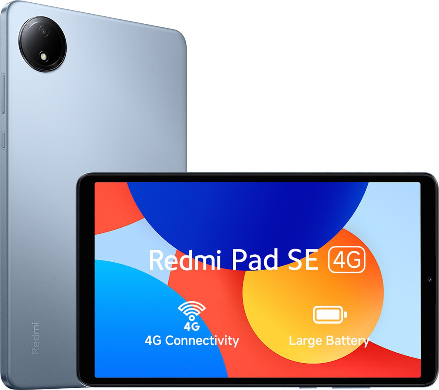 REDMI Pad SE 4G 4 GB RAM 128 GB ROM 8.7 Inch with Wi-Fi+4G Tablet (Ocean Blue)